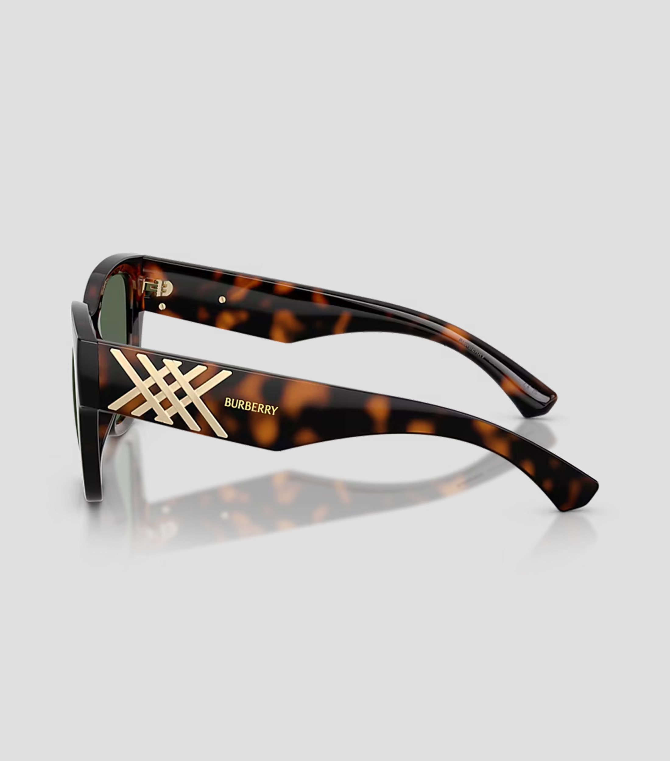 Lentes de sol cuadrados multicolor Mujer