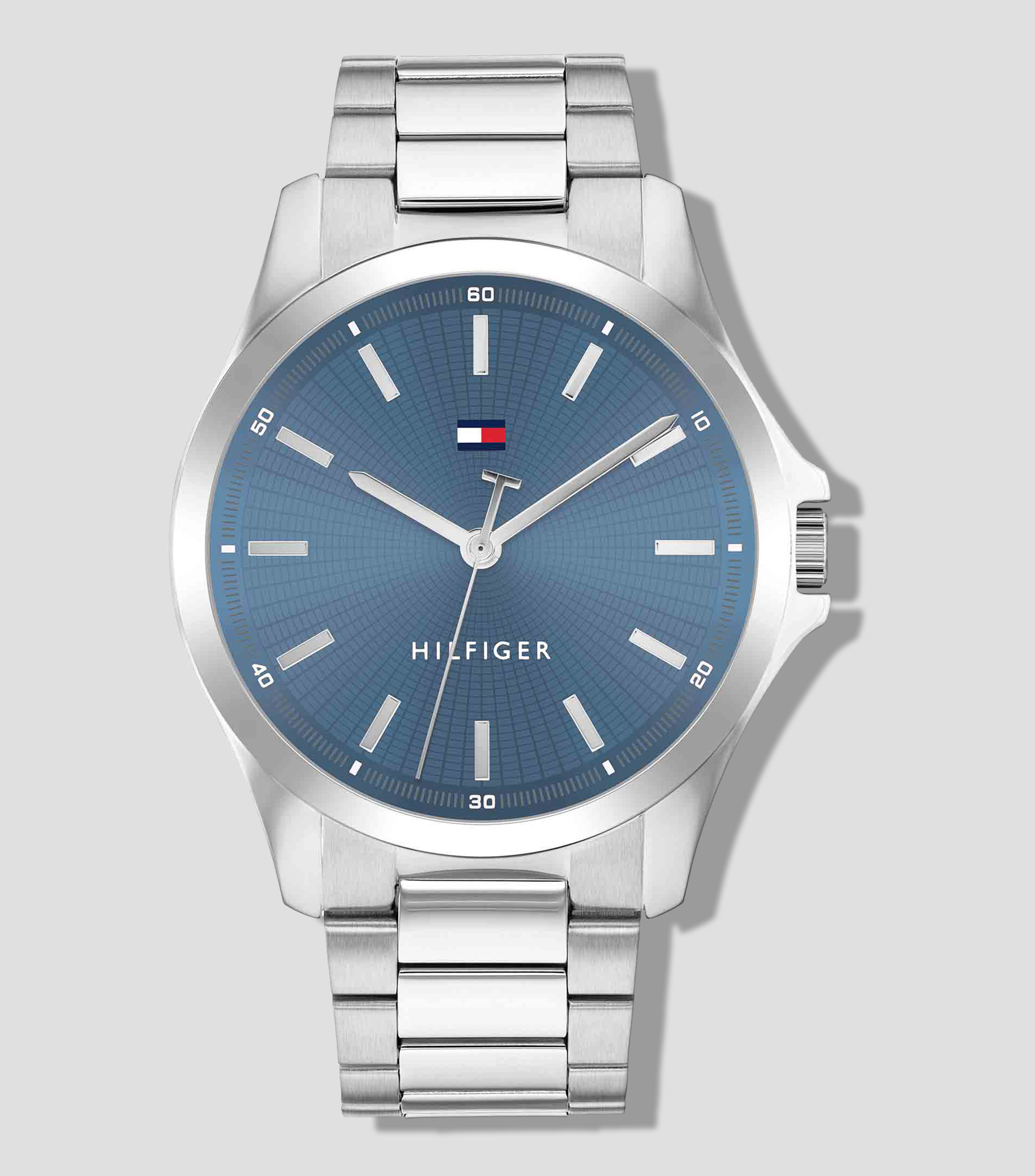 Reloj para hombre Bruce, Casual, Plateado