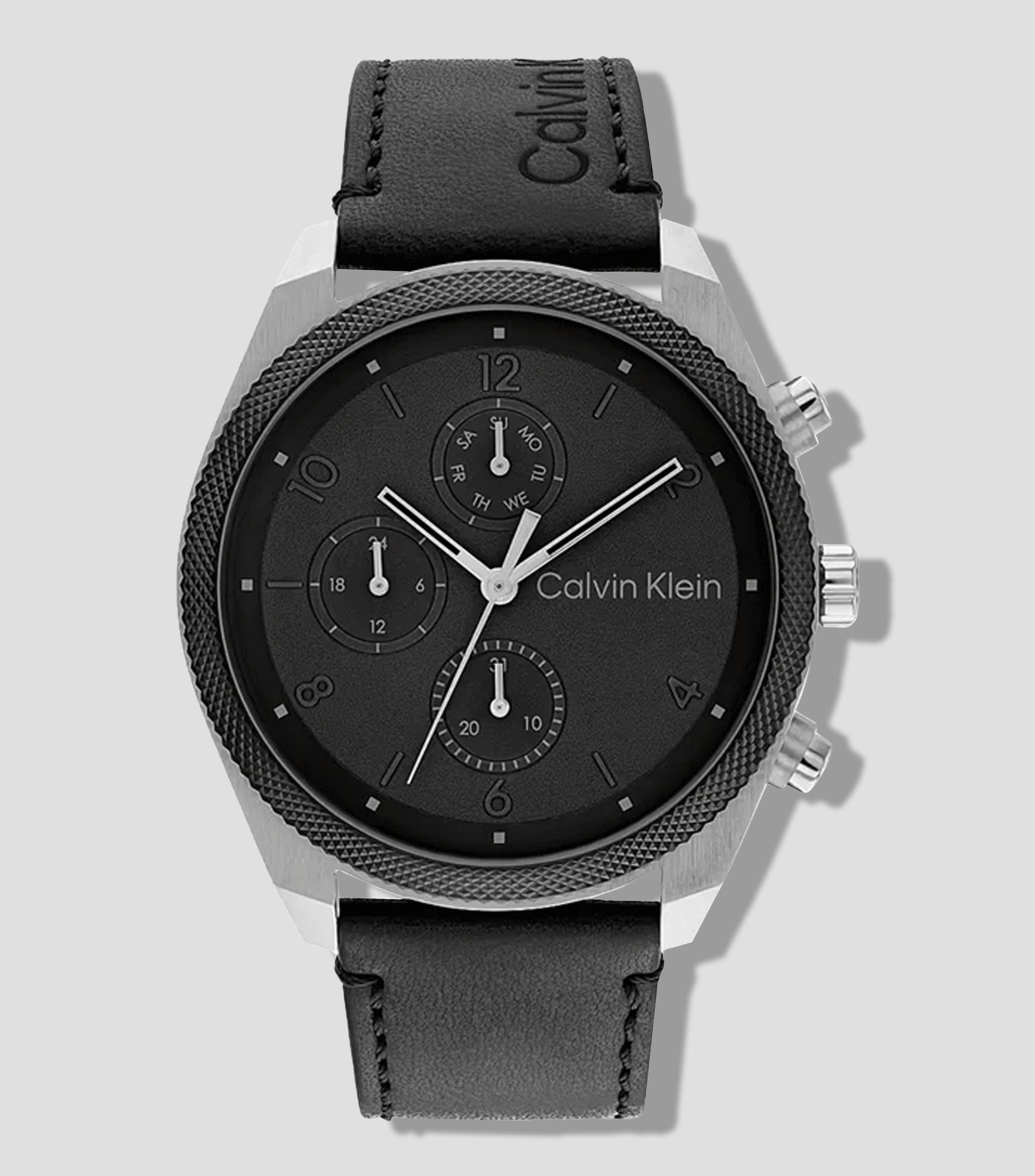 Reloj para Hombre Impact Casual Plateado, Negro