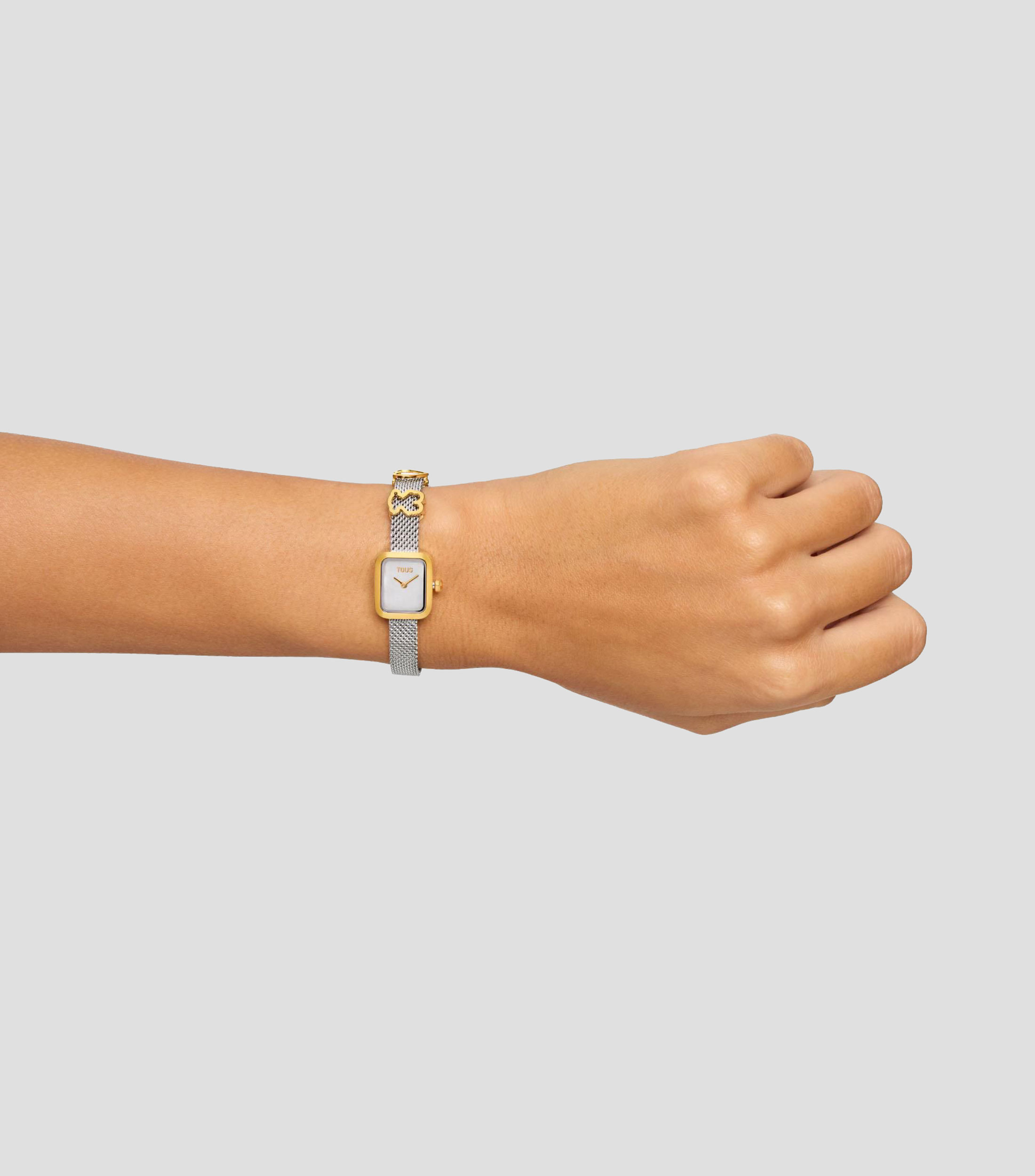 Reloj para Mujer TOUS ICON TIME Casual Dorado, Plateado