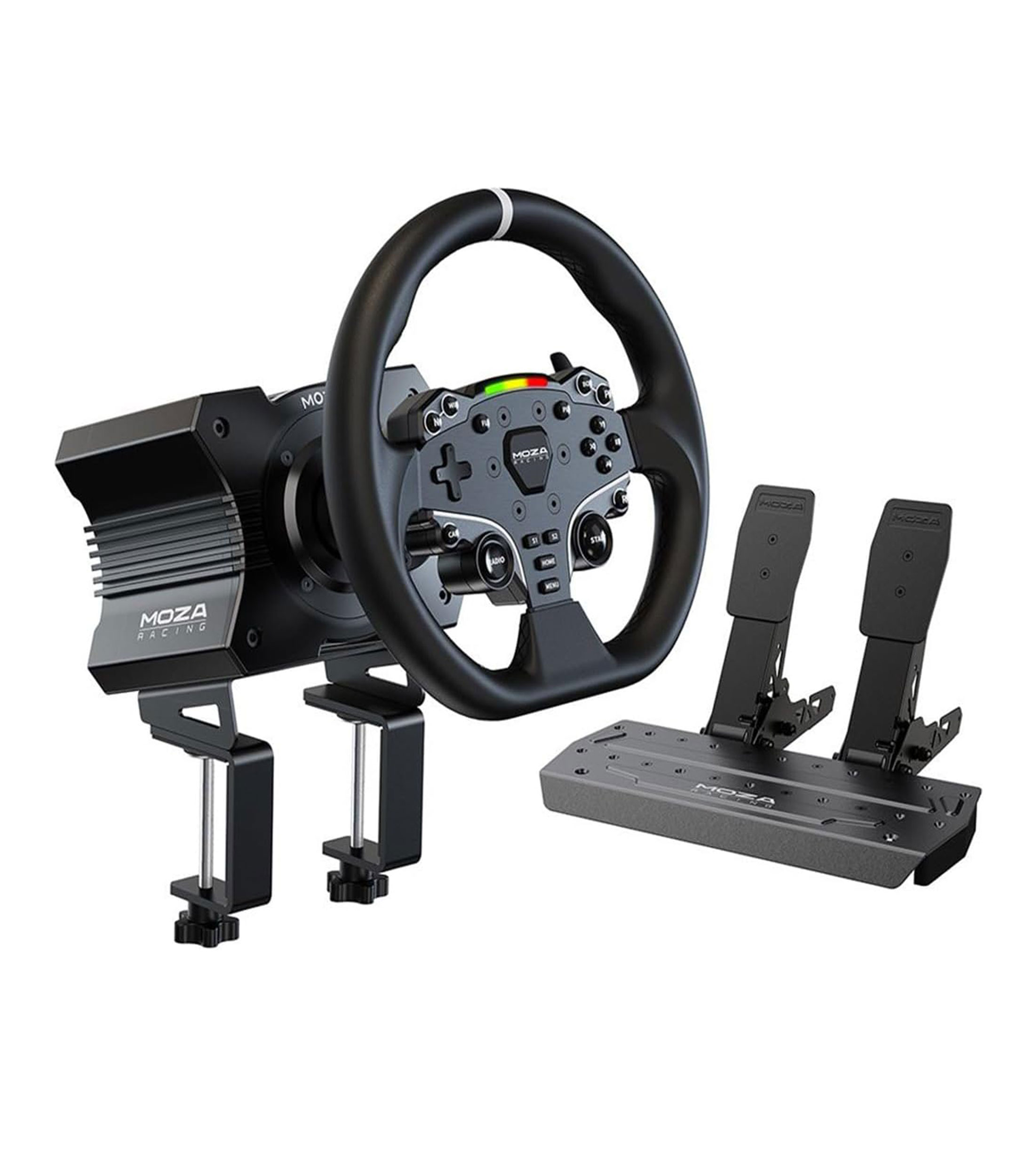 Bundle Volante + Base para Volante + Pedales