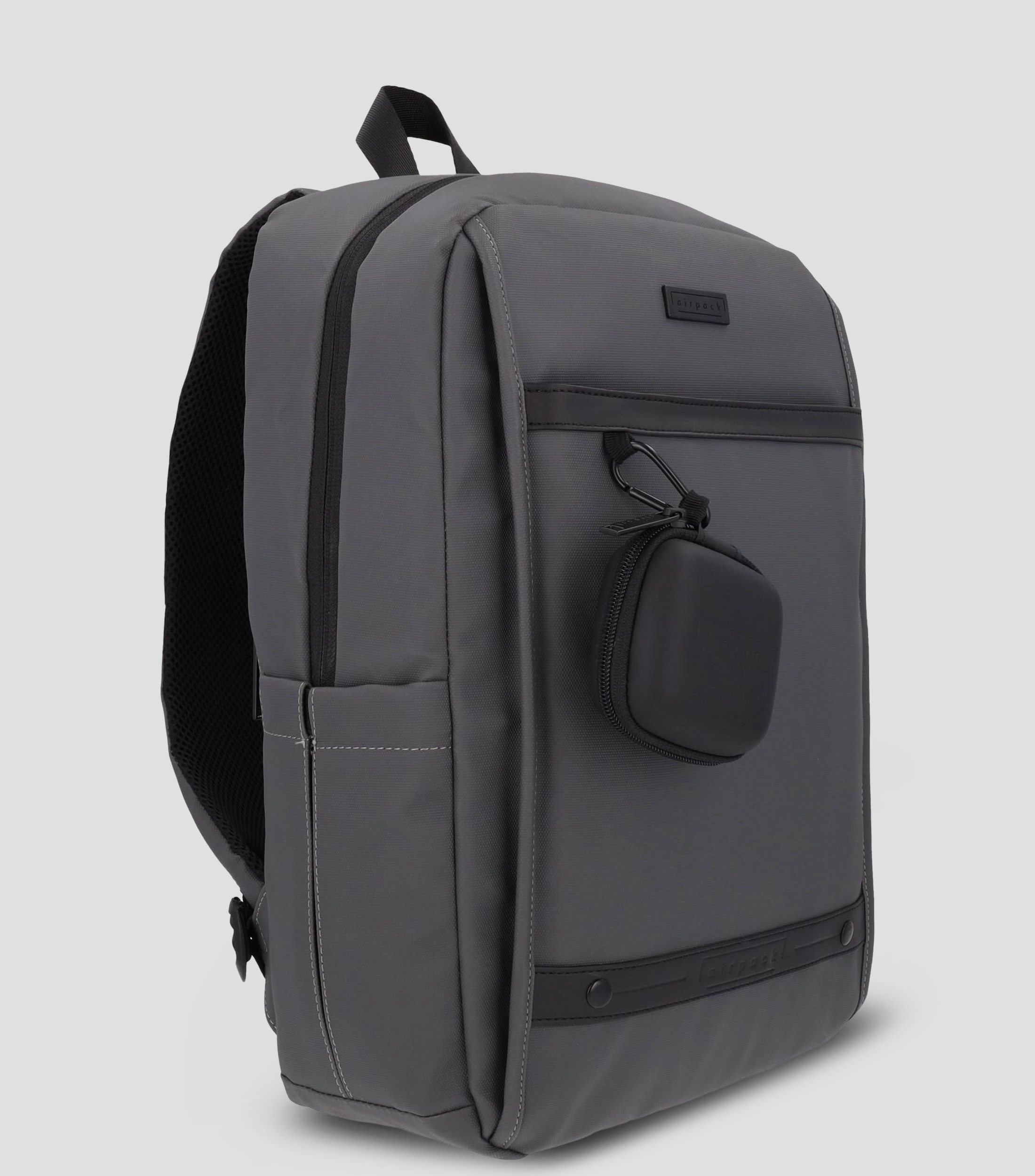 Mochila escolar Airpack gris Nino