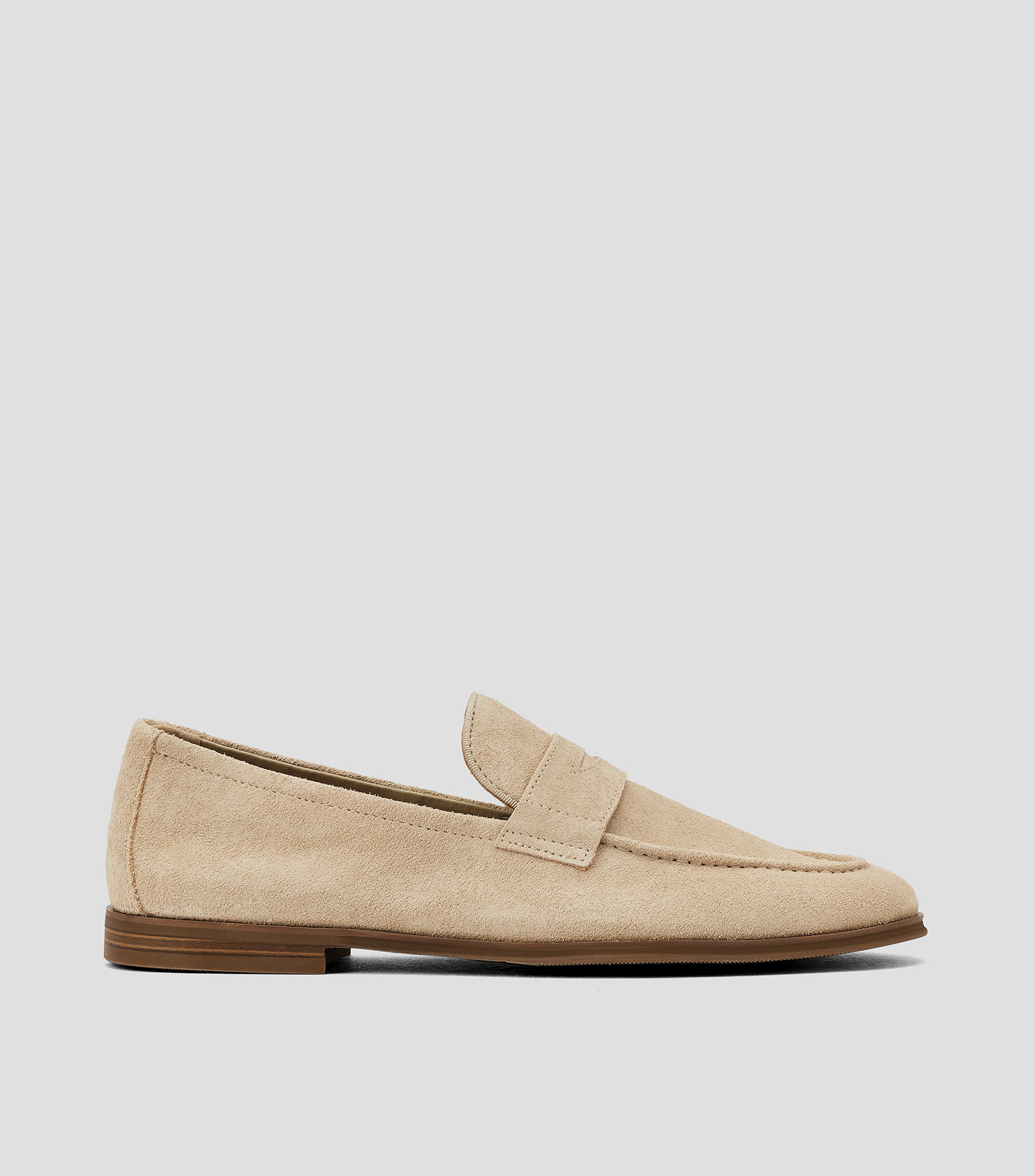 Mocasines en cuero vacuno lisos Hombre