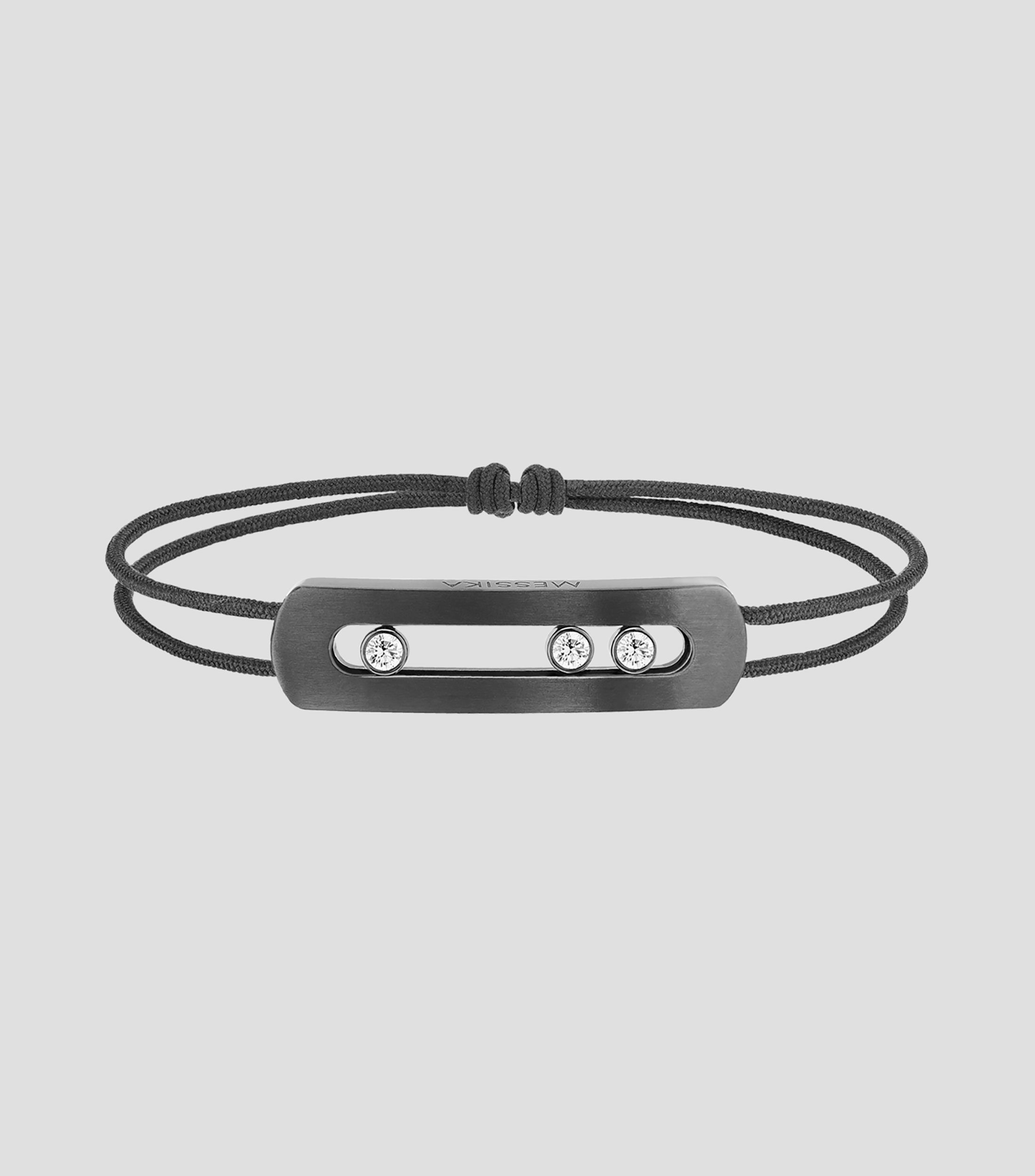 Brazalete con diamantes Move Hombre