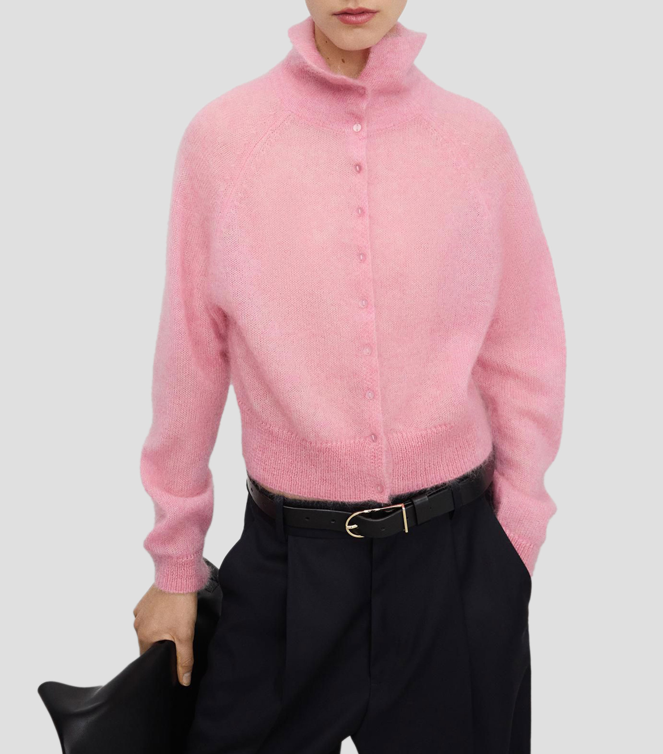 Cárdigan liso Mujer