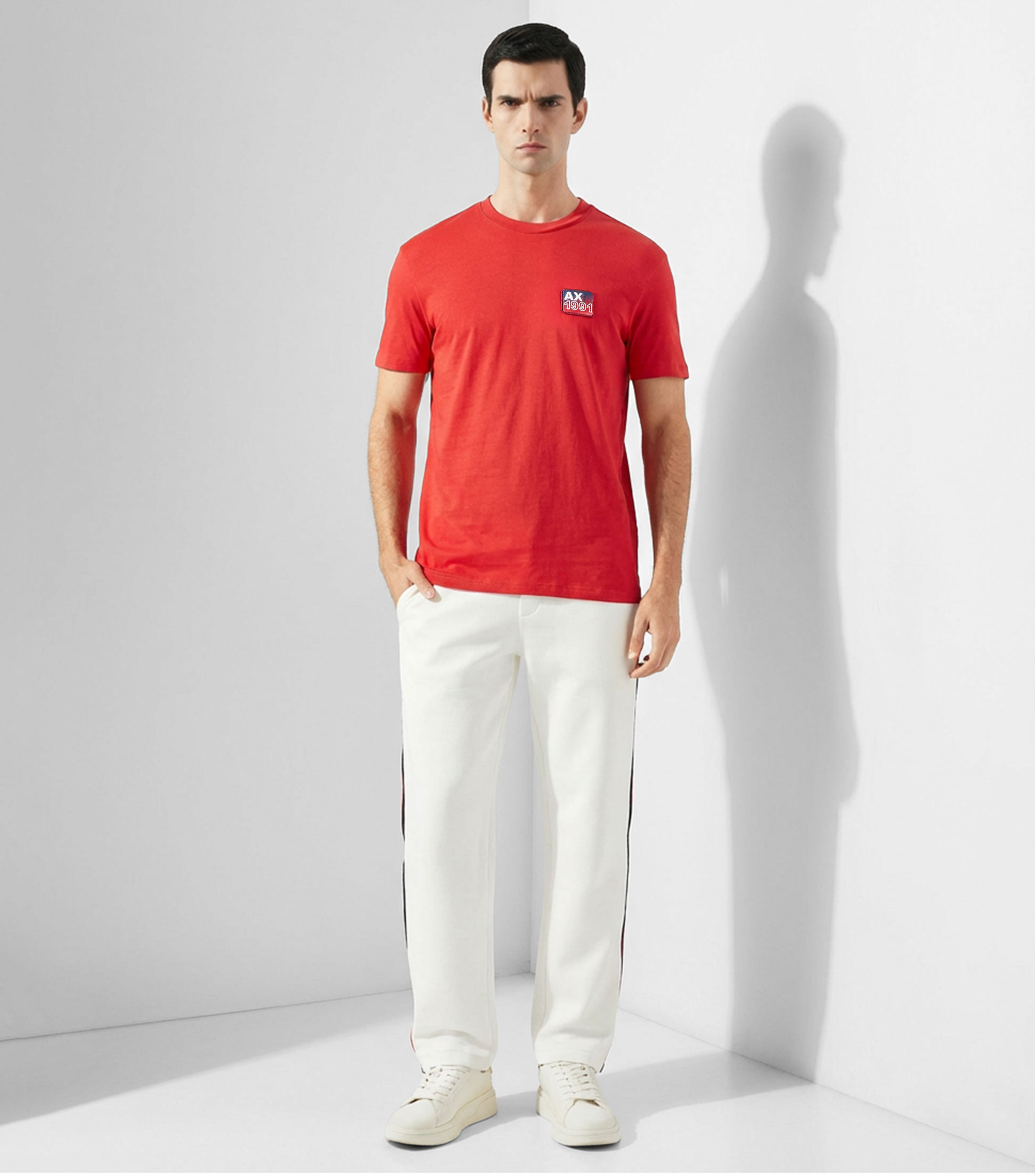 Playera cuello redondo manga corta fantasía Hombre