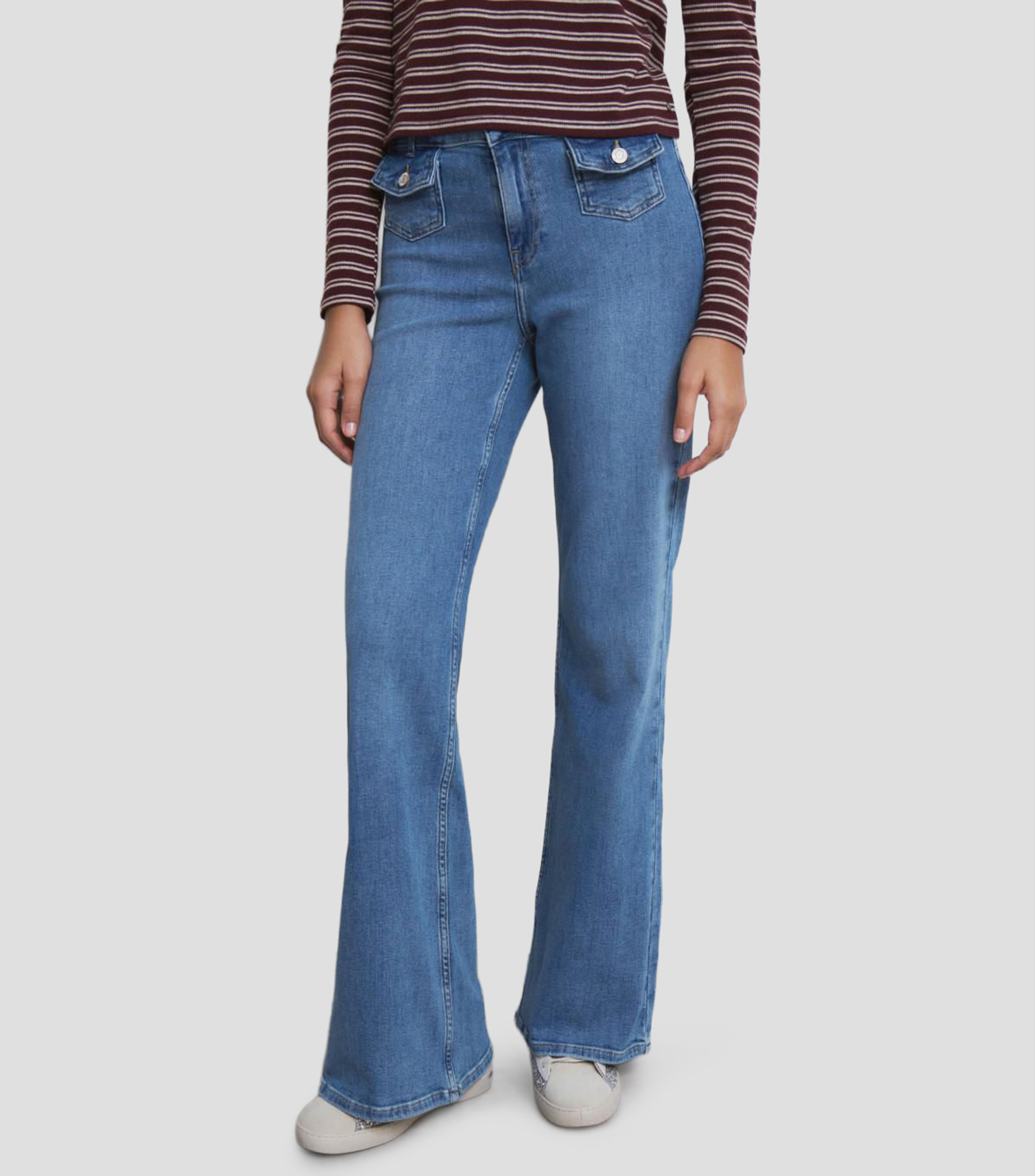 Jeans Flared Mujer