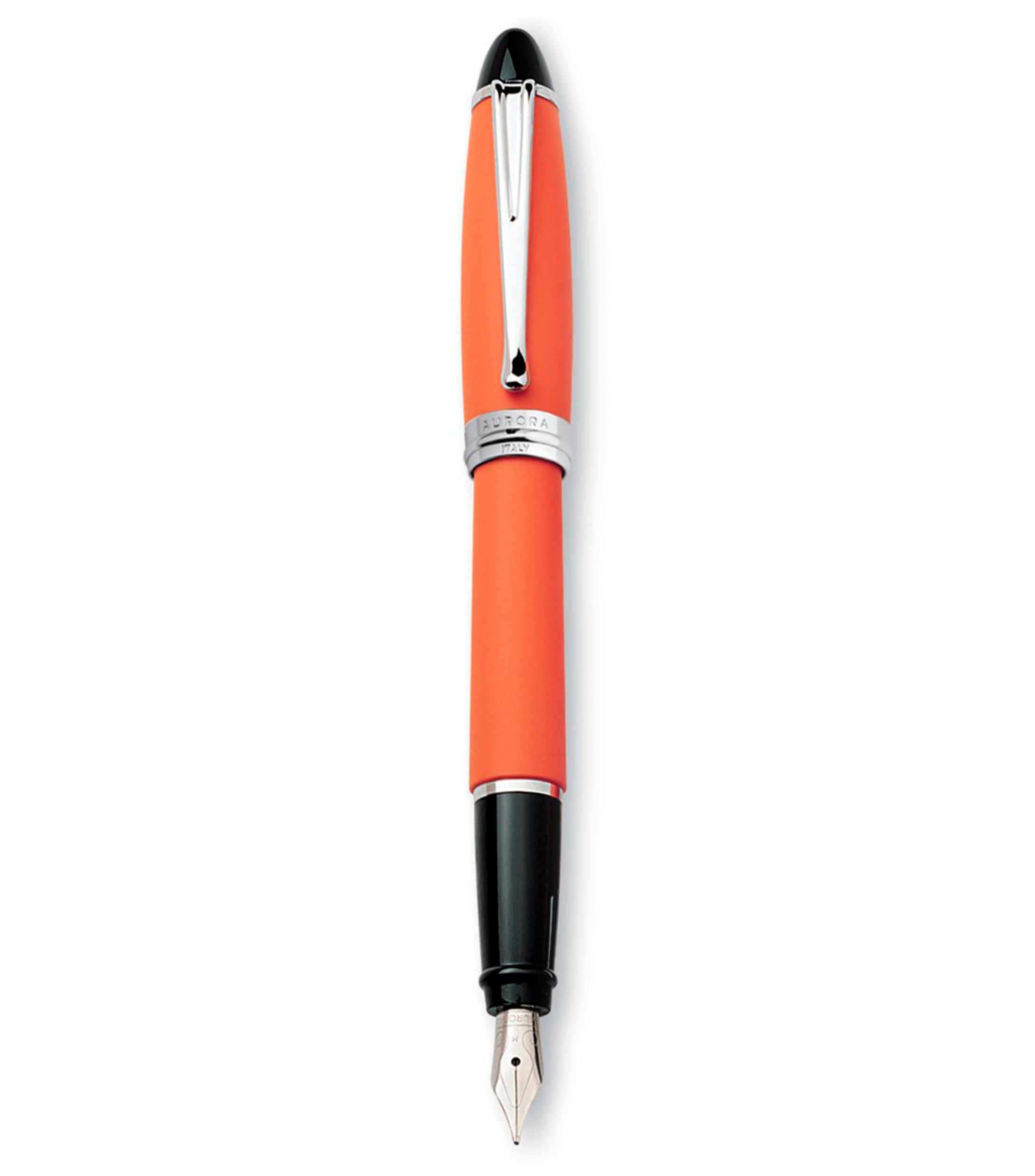 Pluma Estilográfica Ipsilon Matte Lobster Orange Matt Resina Fountain