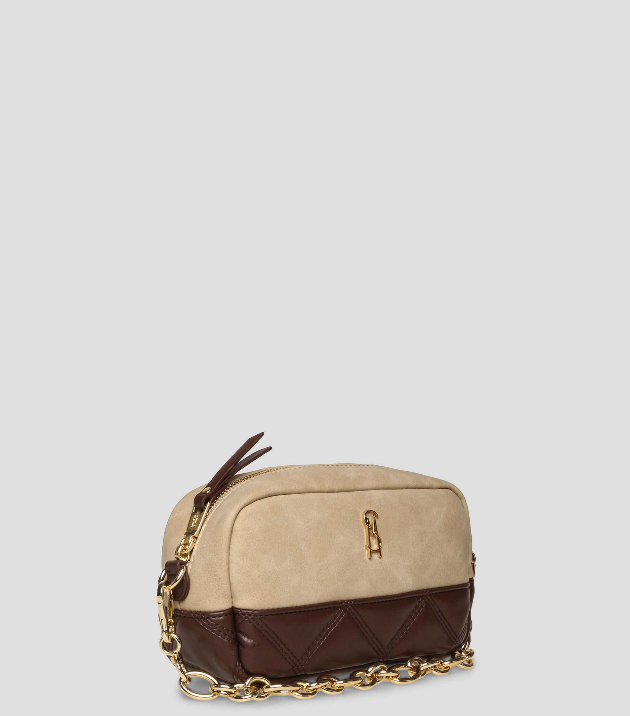 Bolsa crossbody beige lisa Mujer