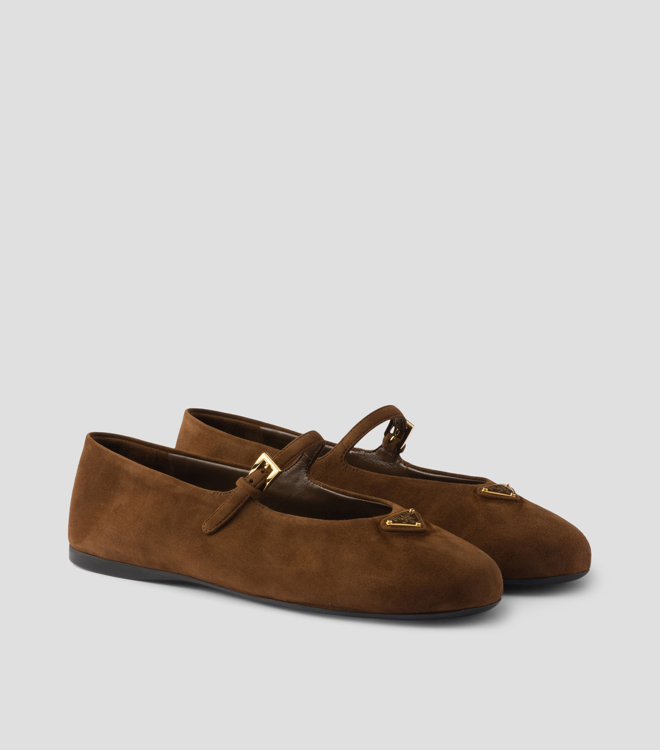Flats en Piel lisos Mujer