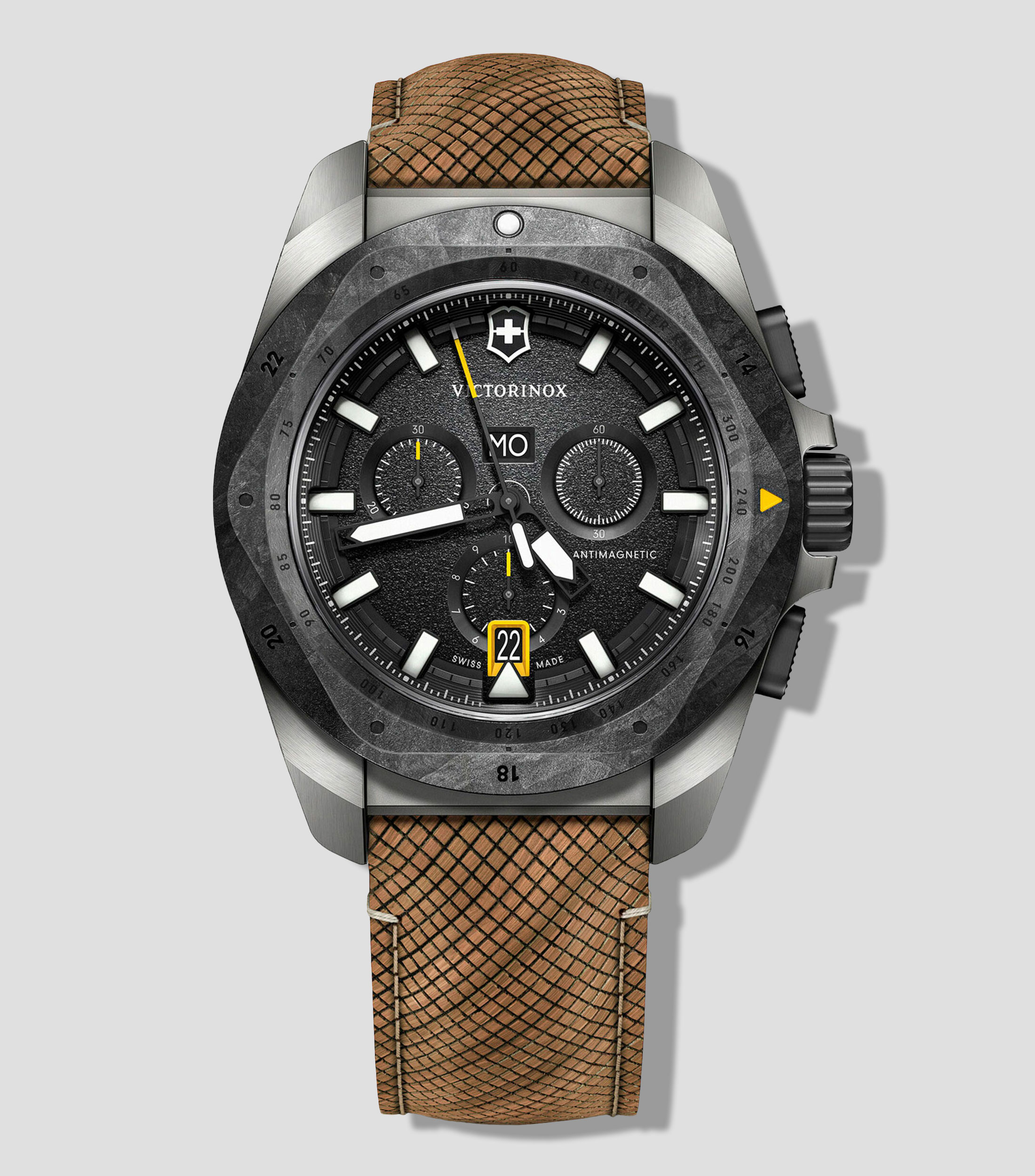Reloj para Hombre Inox Casual, Gris, Negro