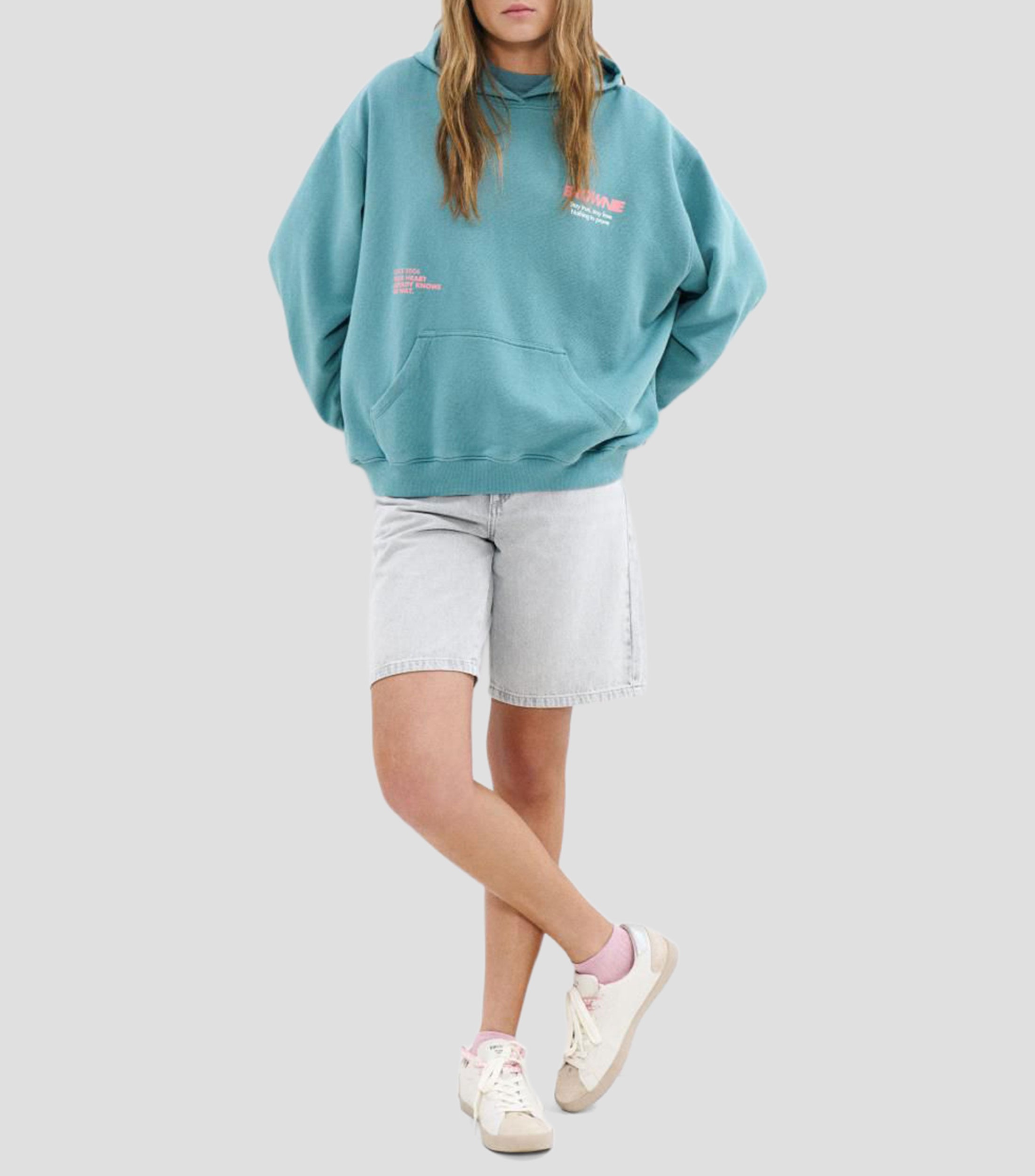 Sudadera canguro con capucha Mujer