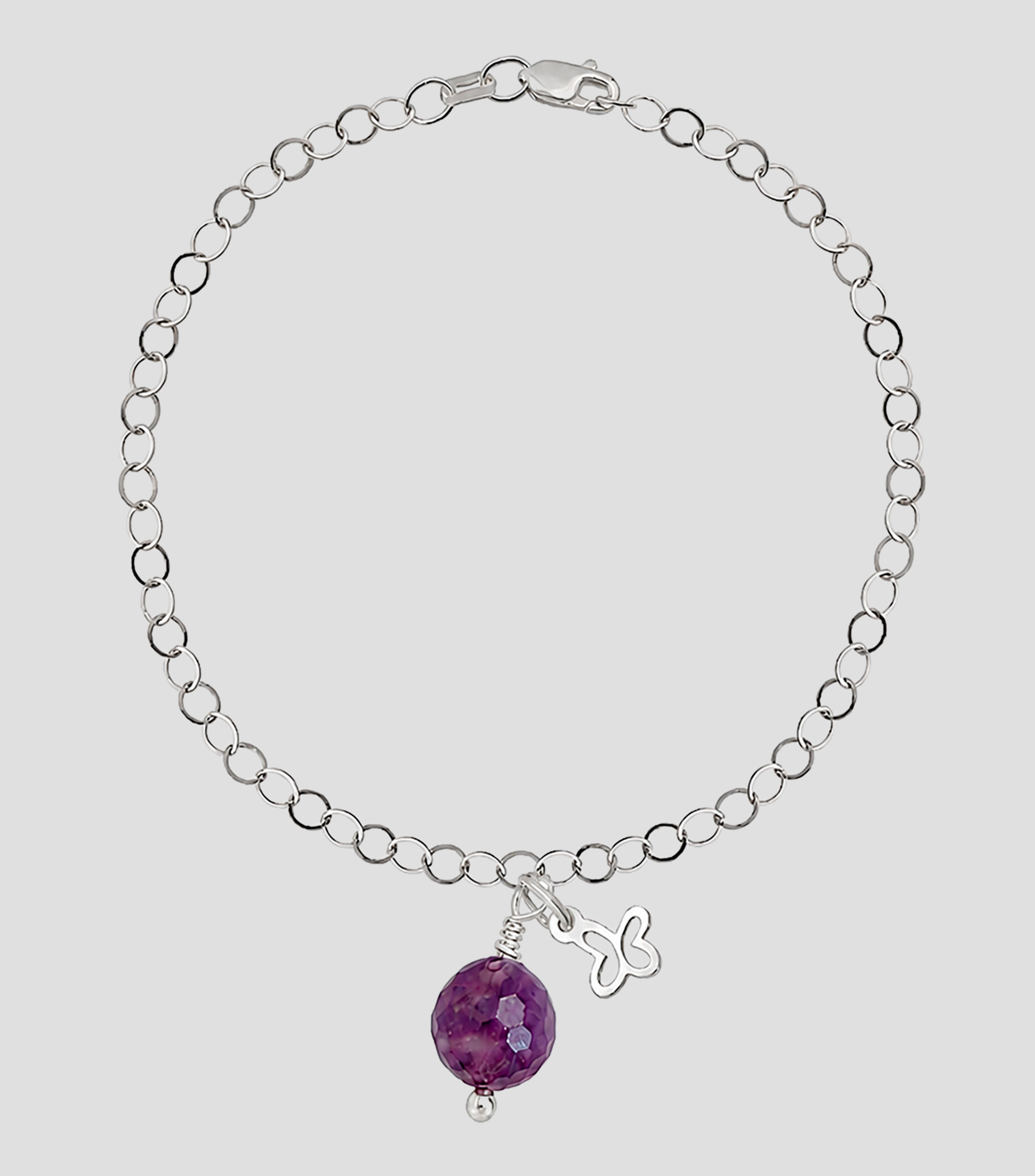 Pulsera en Plata .925 Mariposa Mujer