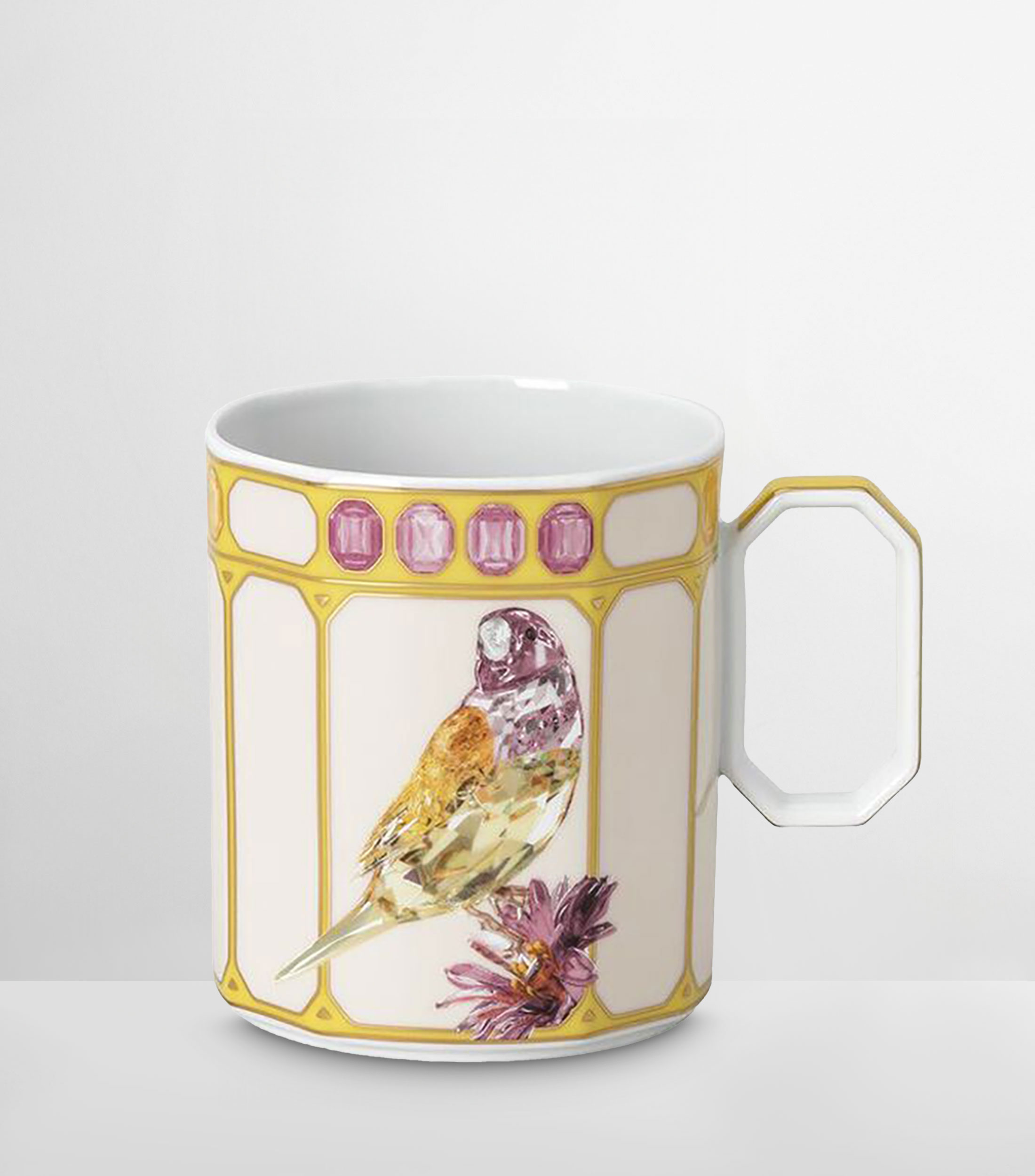 Taza Swarovski IDYLLIA con ave