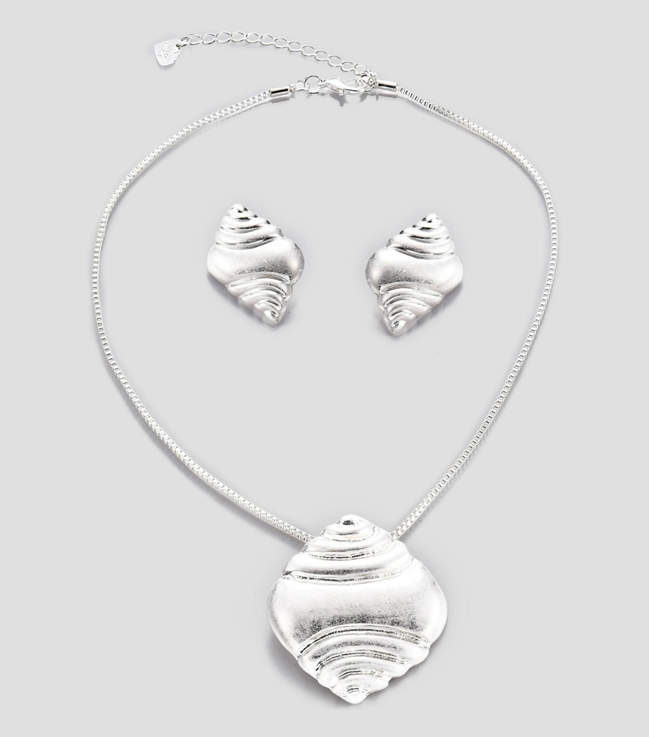 Set collar con aretes Mujer