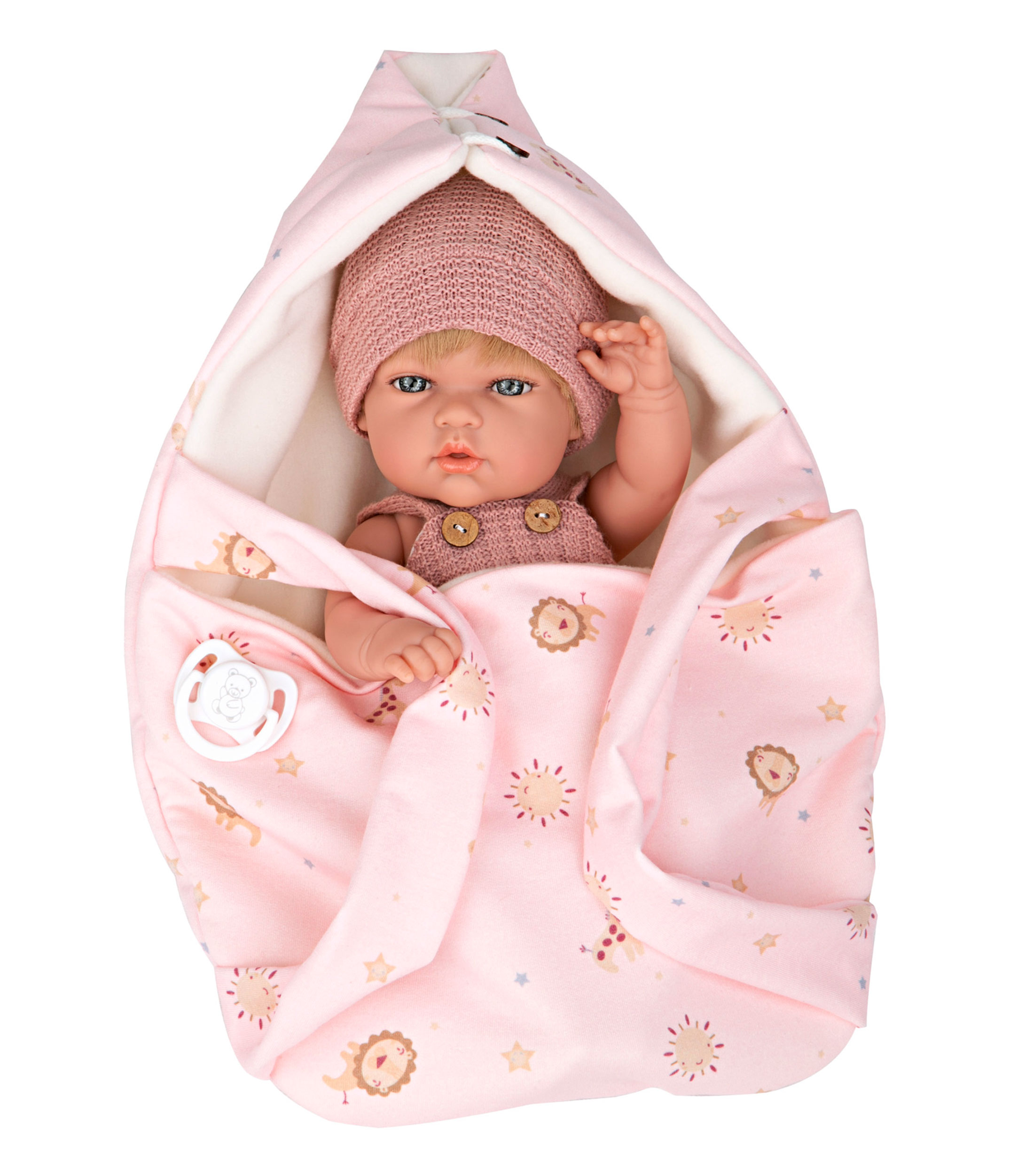 Muñeco Elegance 30 cm Natal con Porta bebé