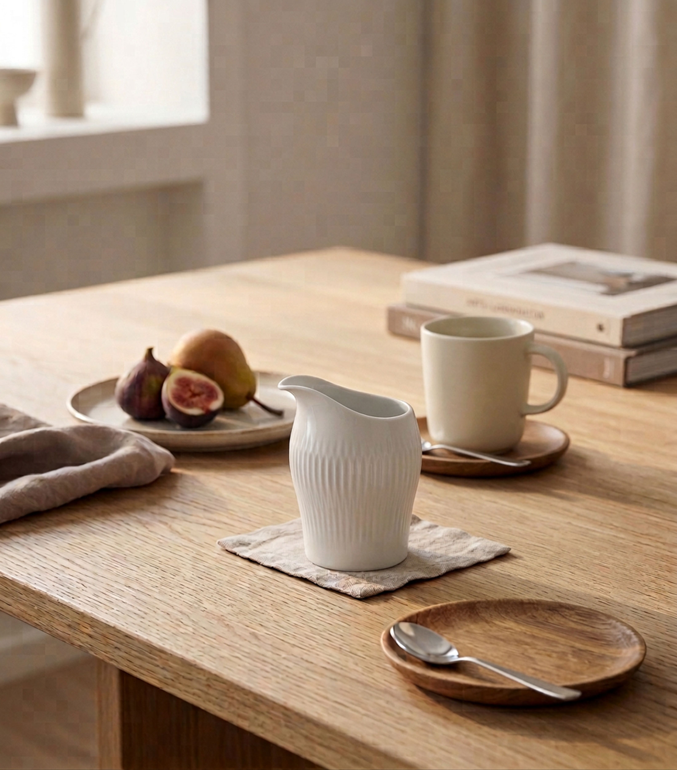 Cremera Utopia en porcelana