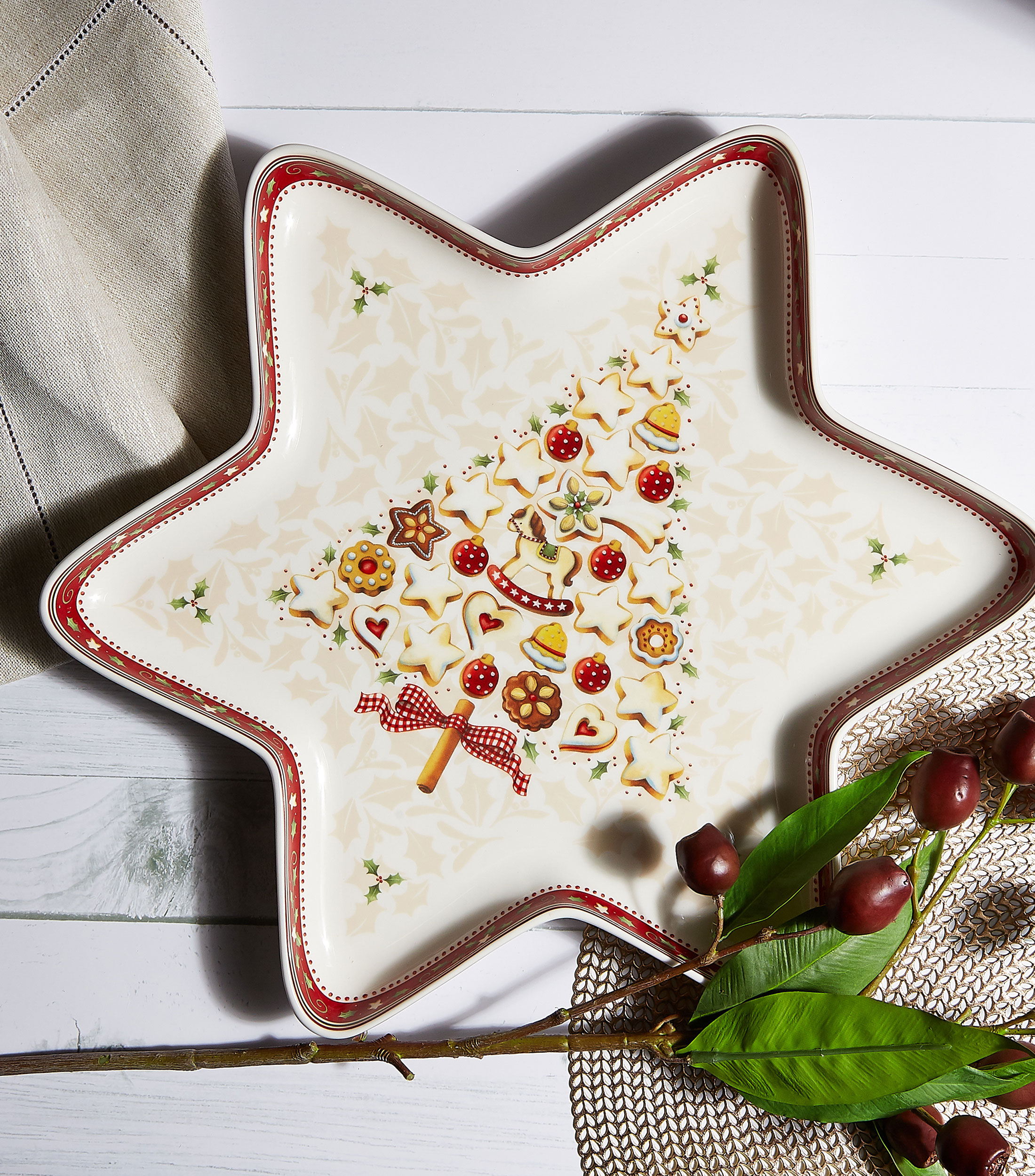 Charola Winter Bakery Delight Multicolor