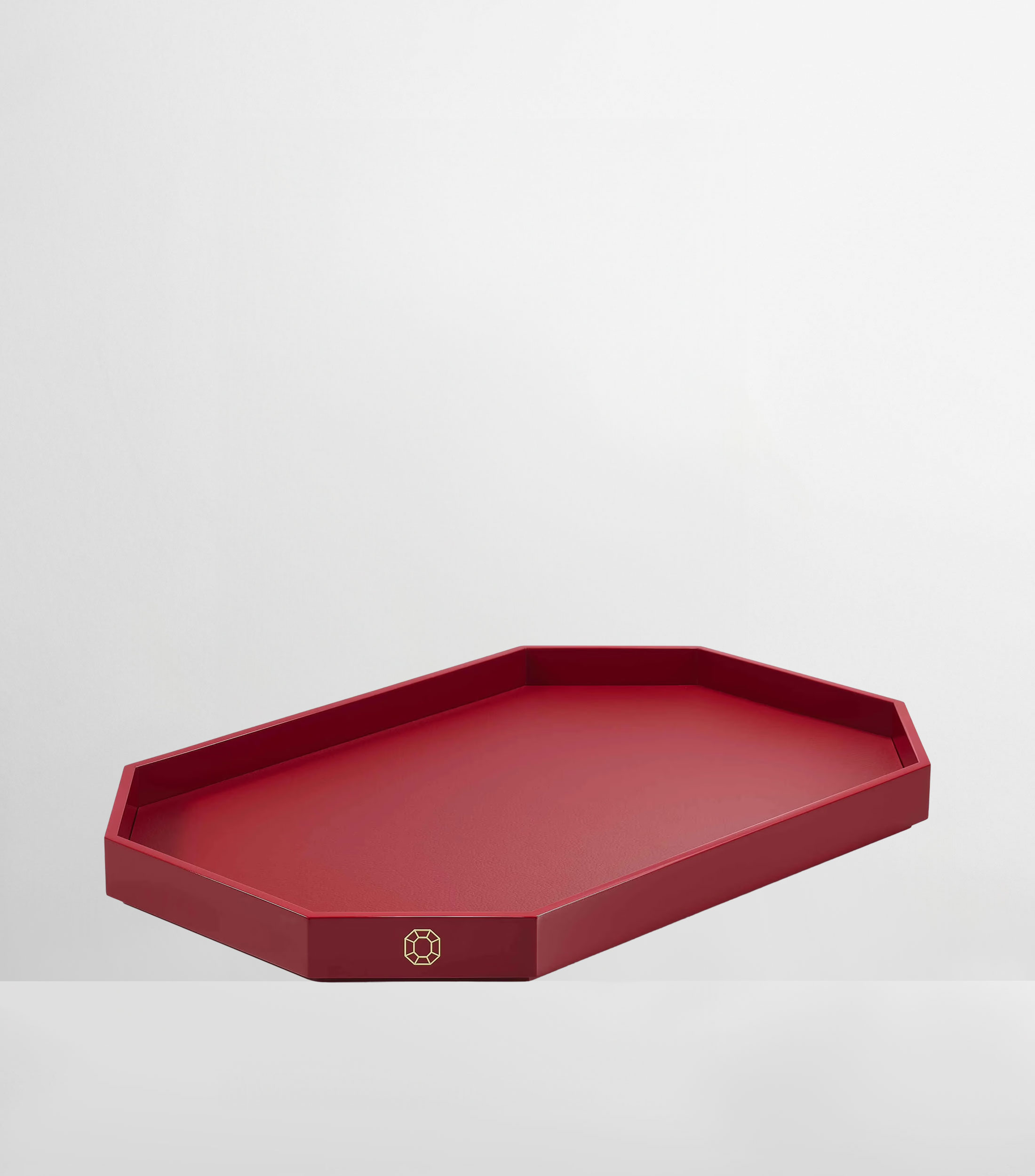 Bandeja Octogone Grande, Rojo