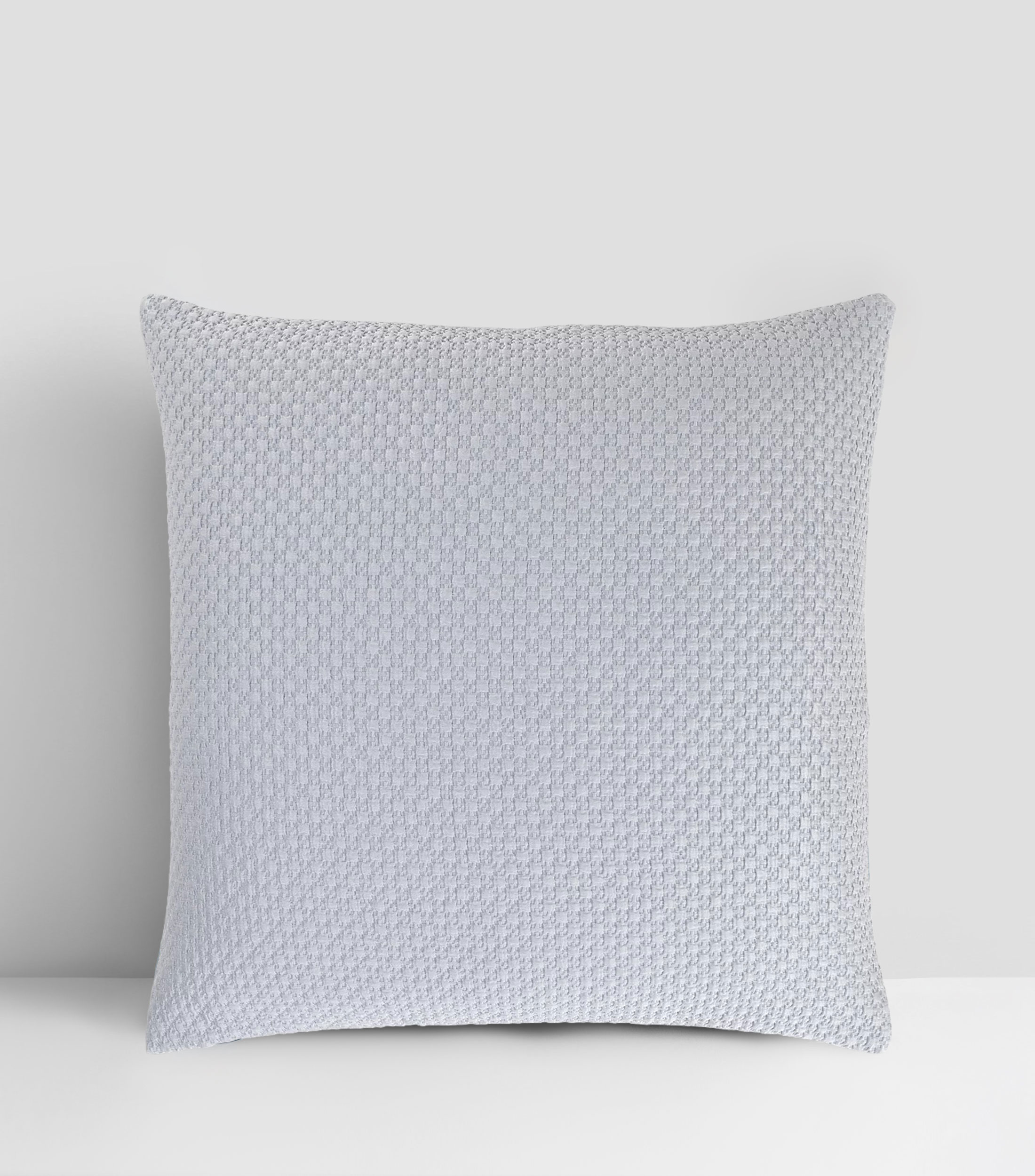 Funda para cojín euro Lux Waffle gris