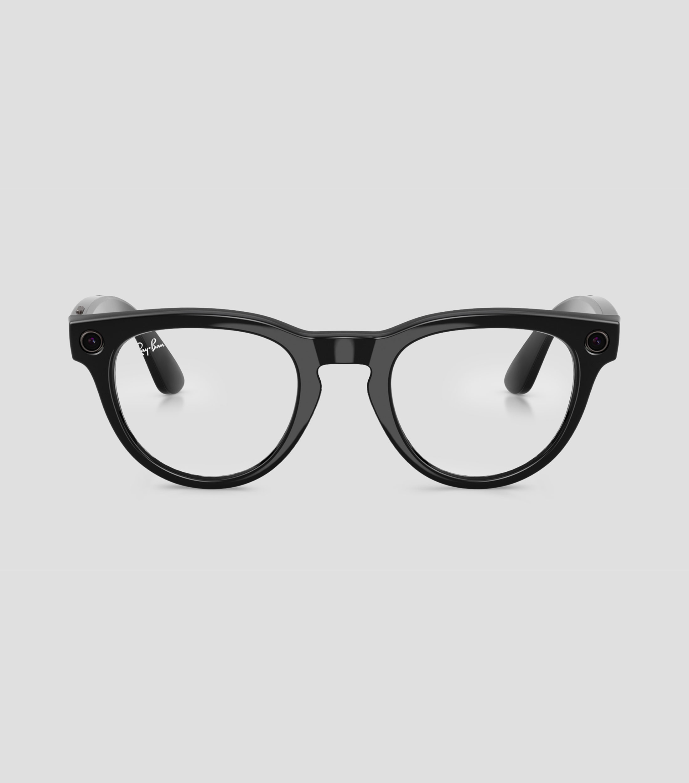 Lentes oftálmicos cuadrados Meta negros Unisex