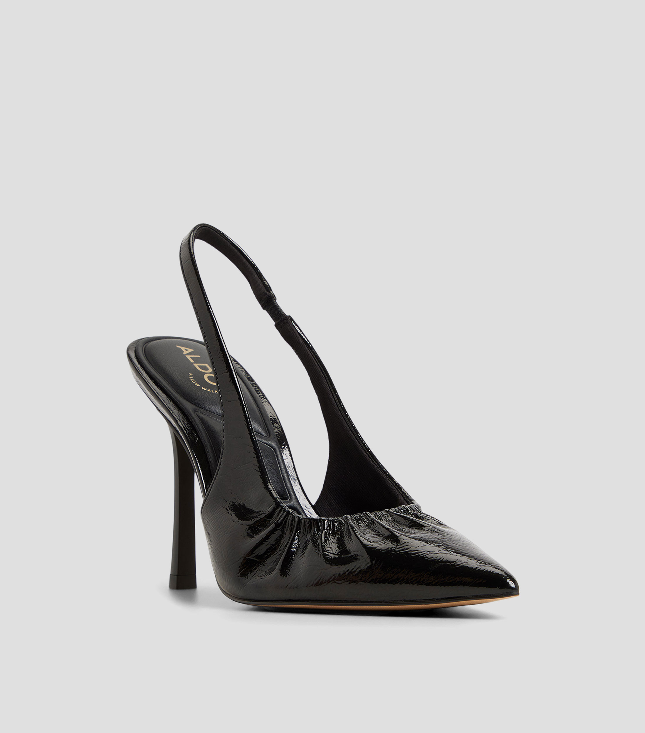 Zapatillas Slingback con tacón alto de aguja Mujer
