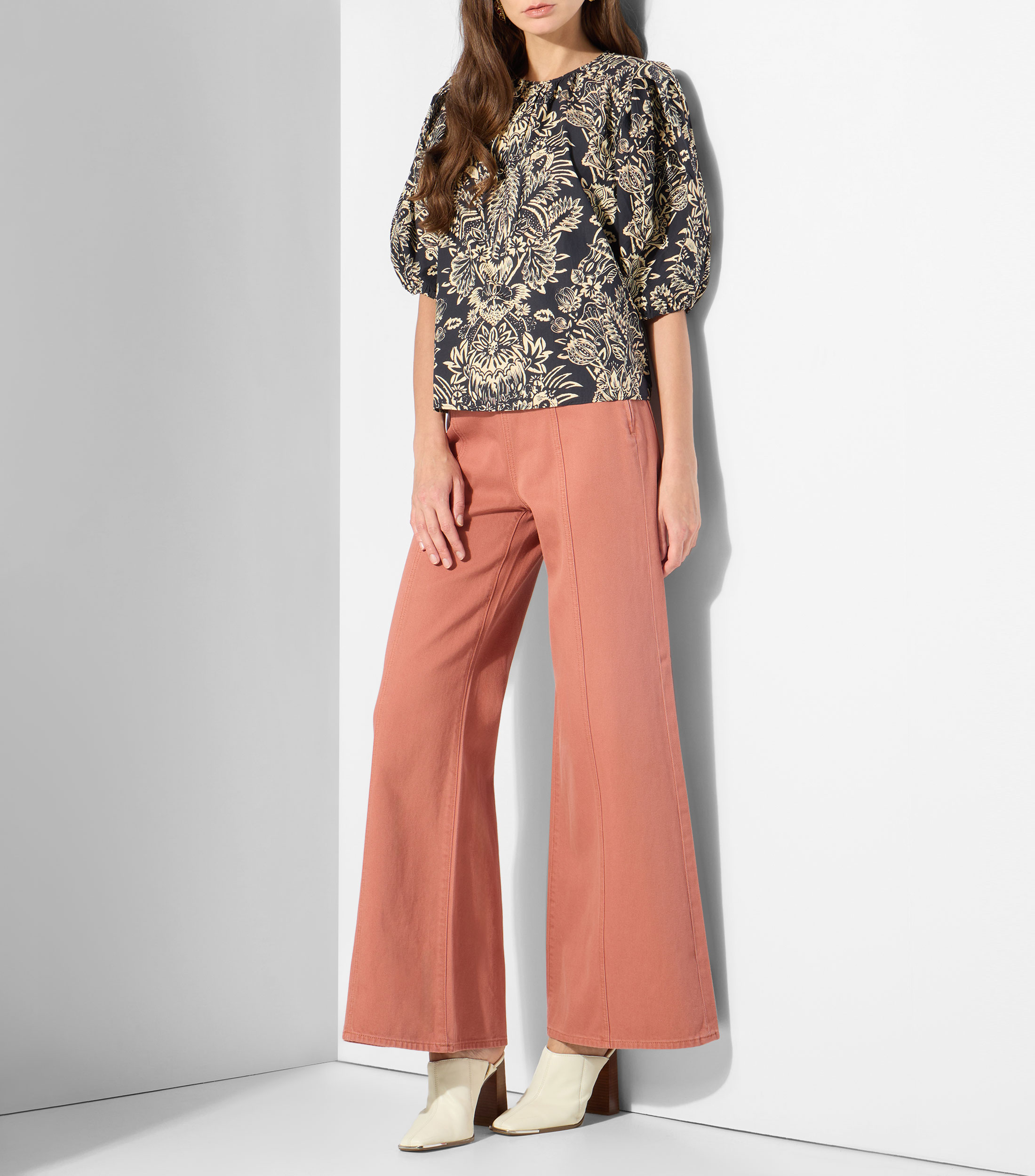 Jeans wideleg Mujer