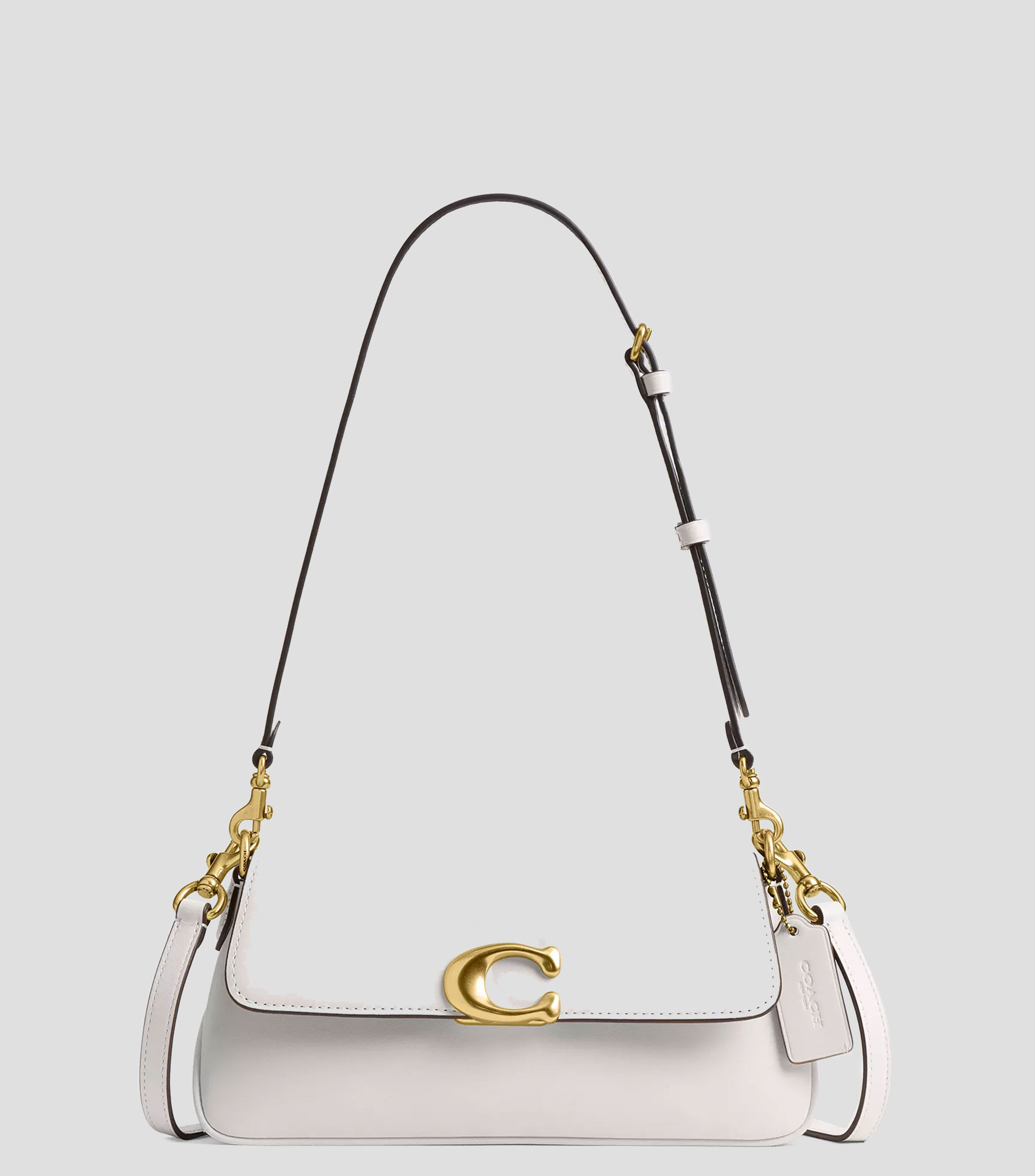 Bolsa shoulder Jet en piel beige Mujer