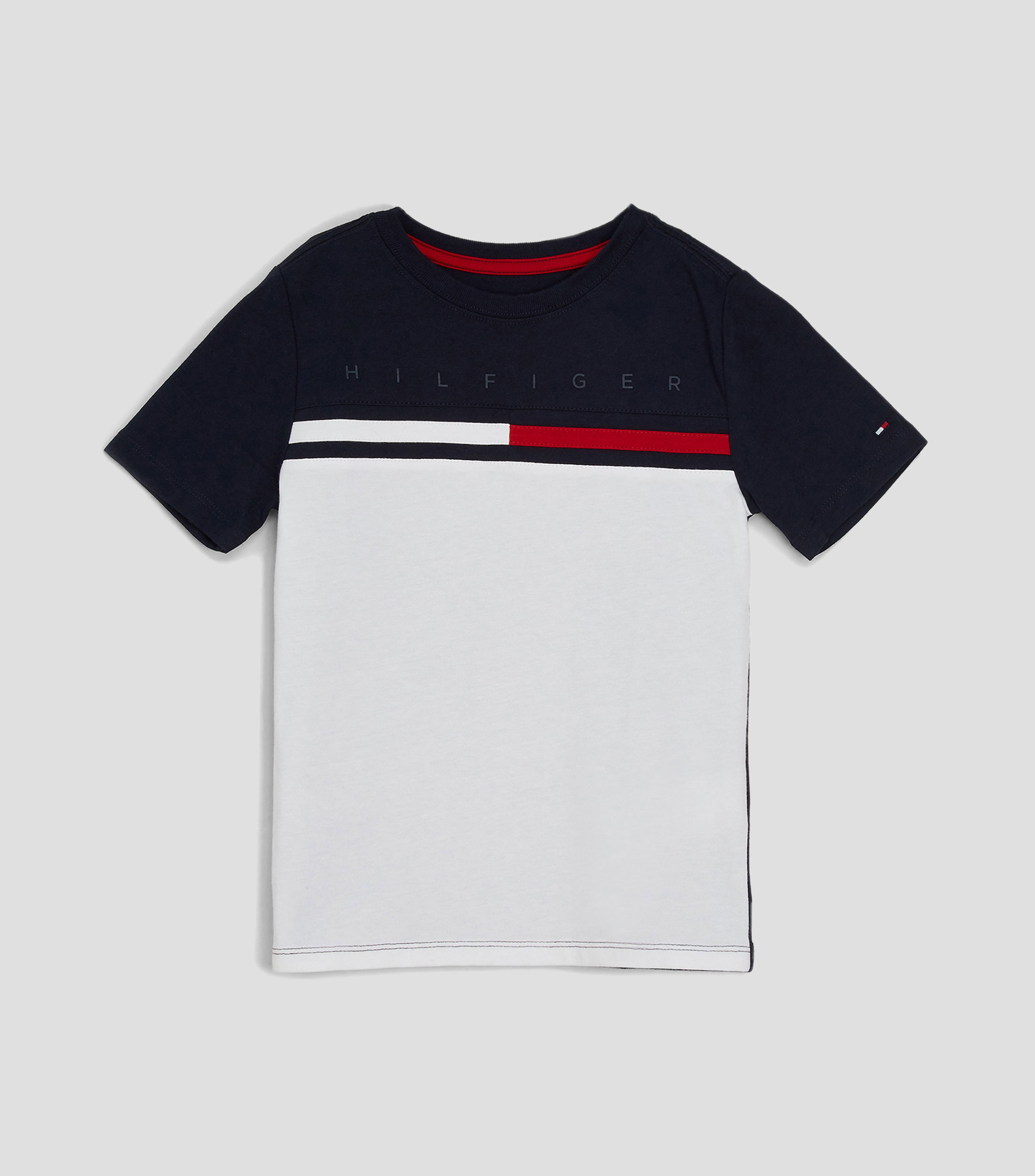Playera cuello redondo manga corta lisa Niño
