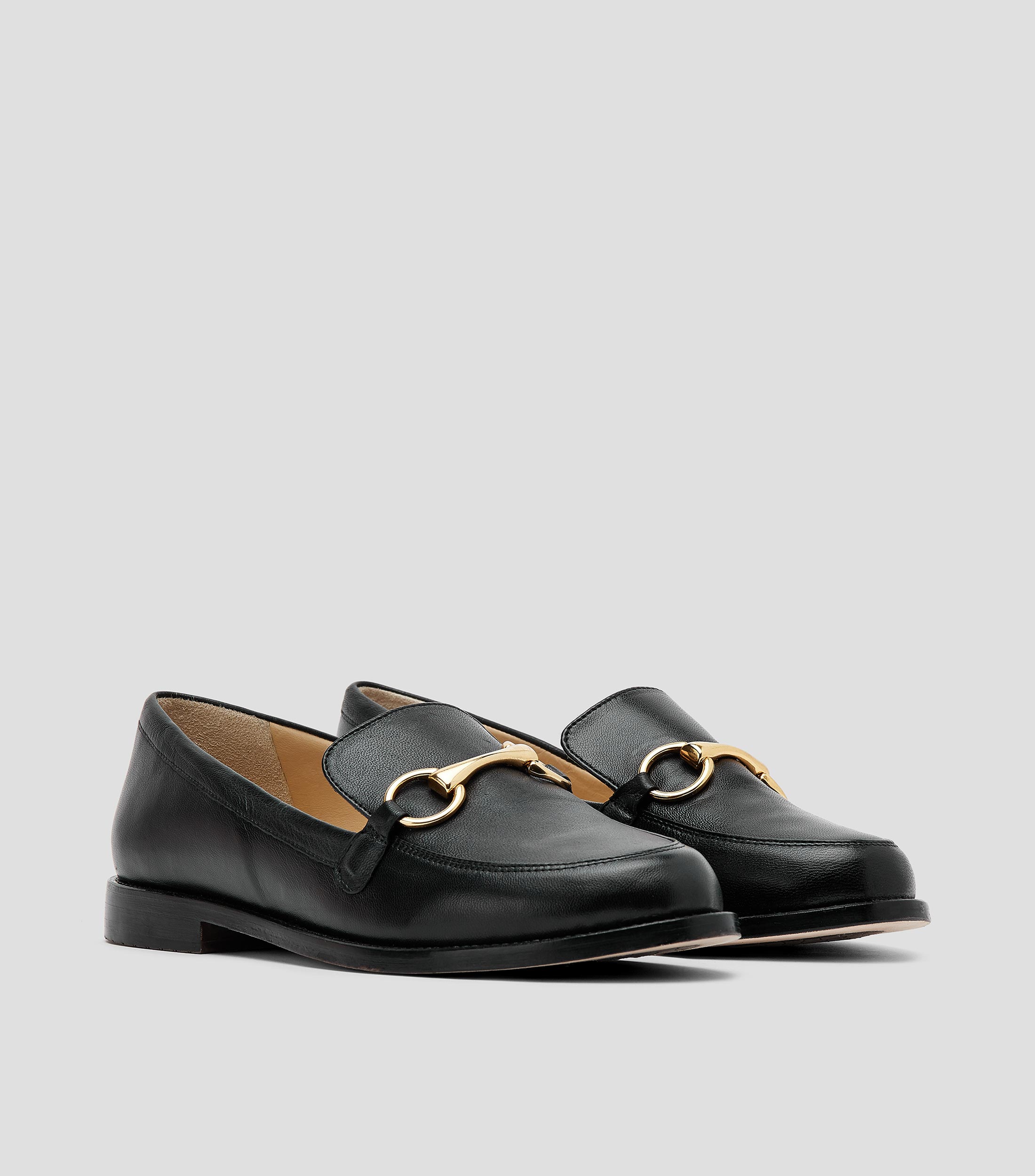 Mocasines Judy en piel con detalle metálico Mujer