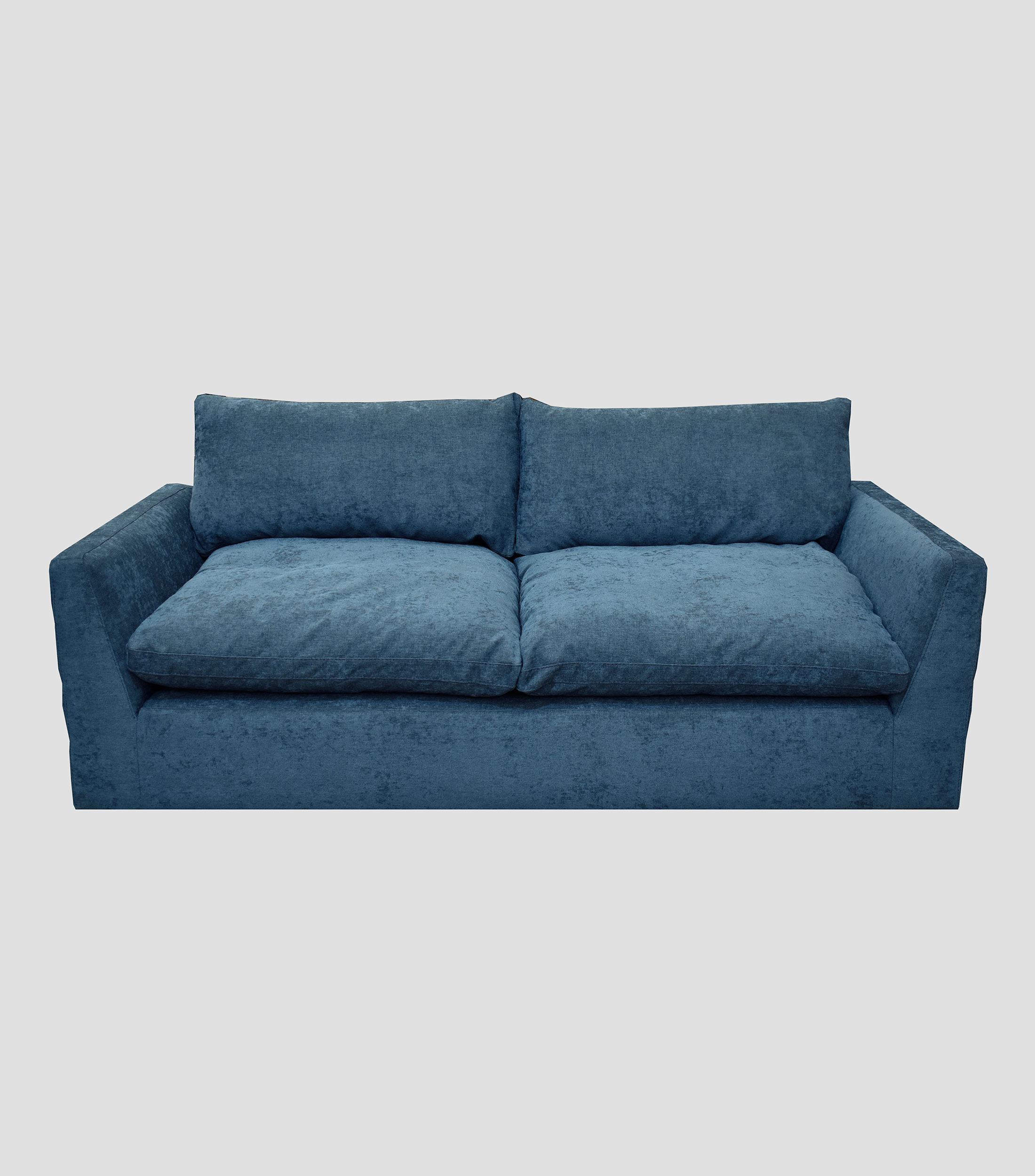 Love Seat en tela Serena Azul