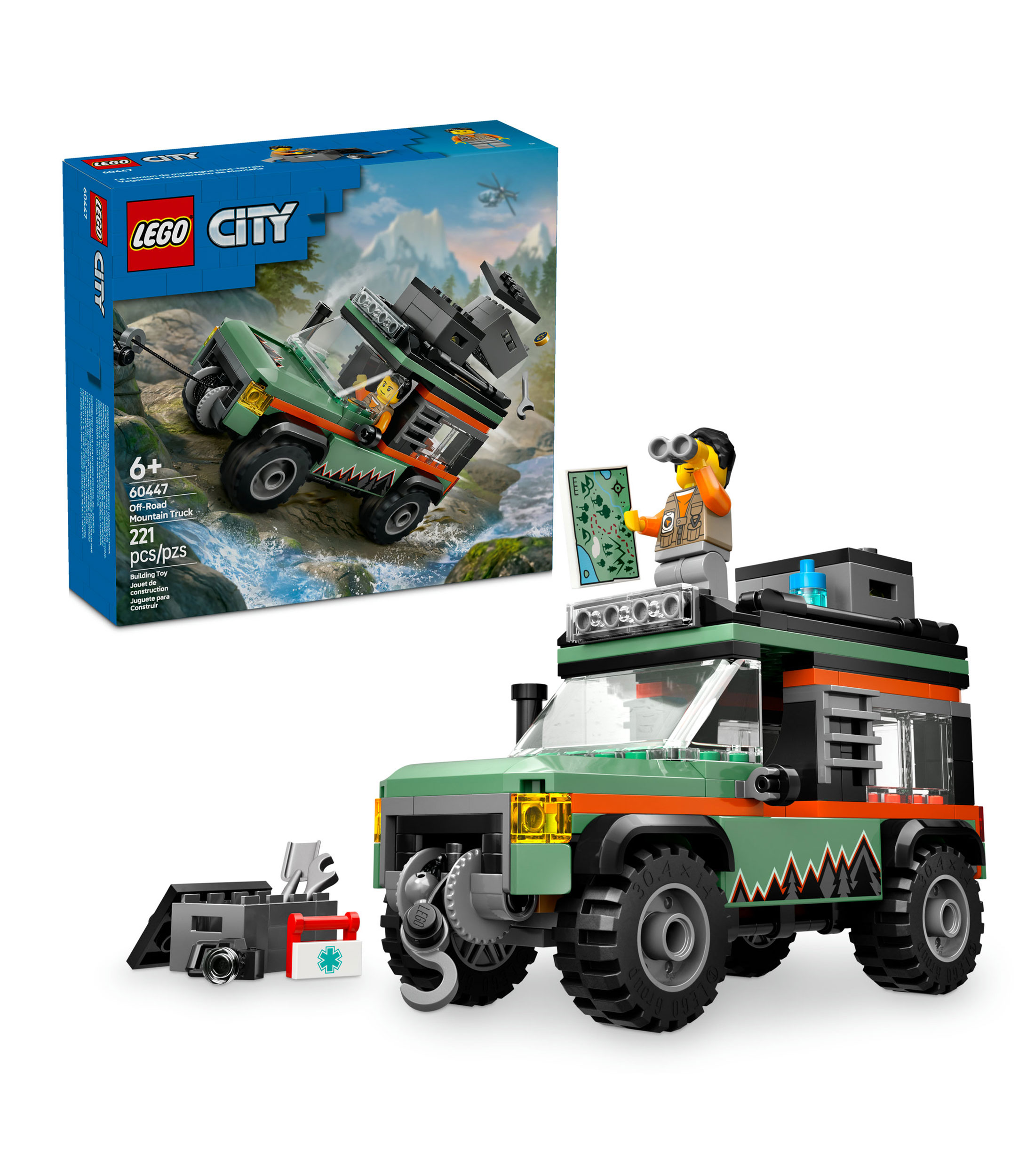 Lego City Vagoneta Todoterreno 4x4 de Montana 60447
