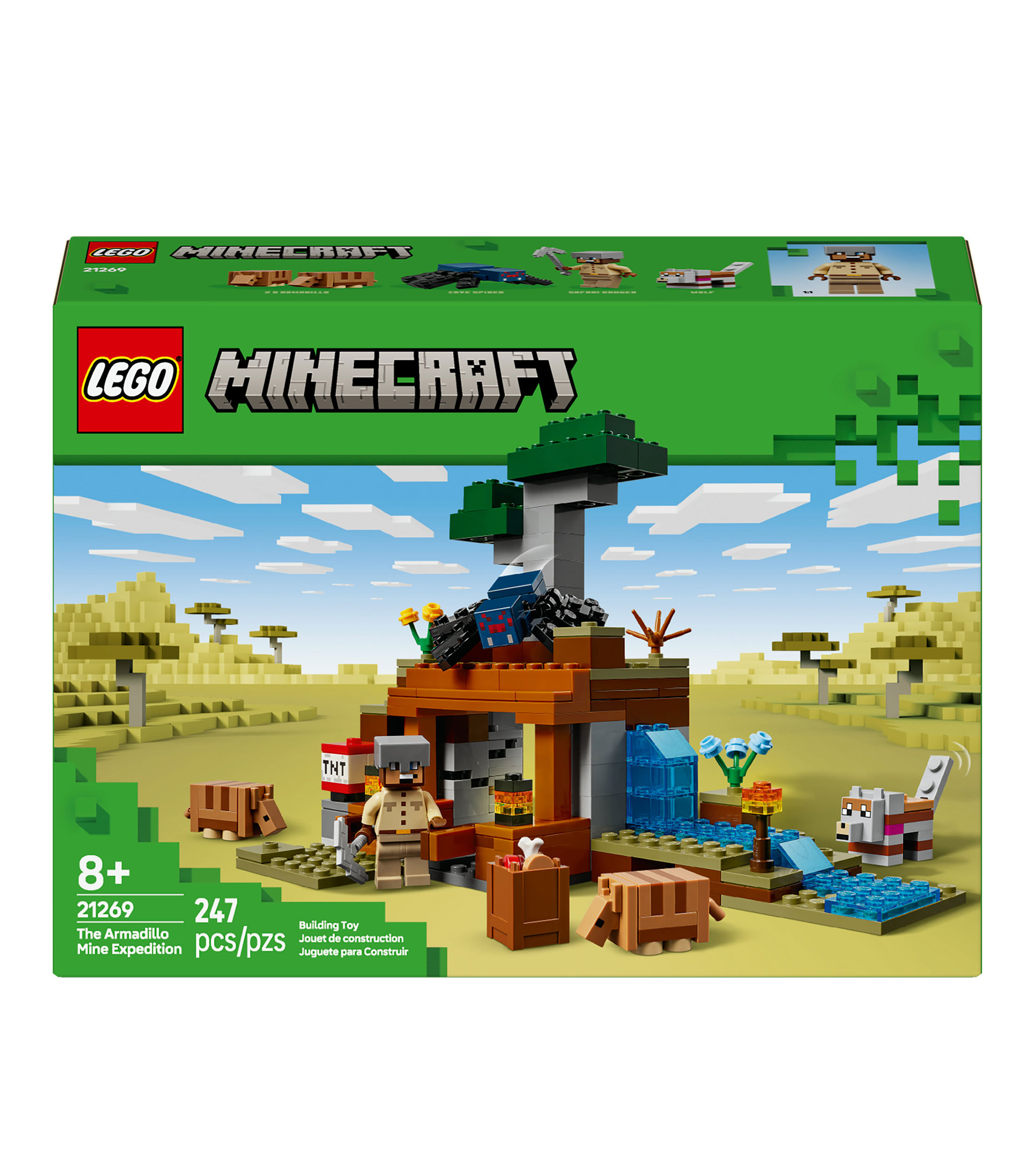 Lego Minecraft La Expedición a la Mina del Armadillo 21269