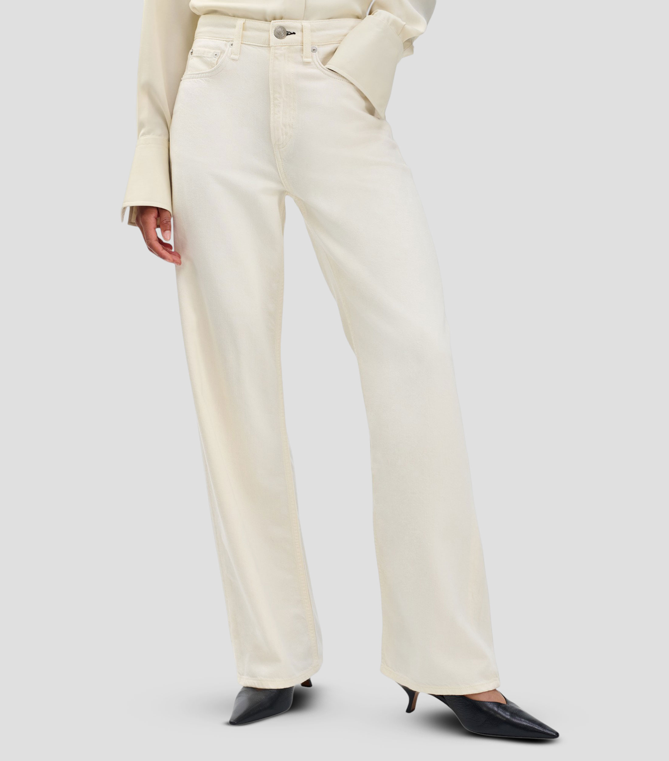 Jeans de corte straight Mujer