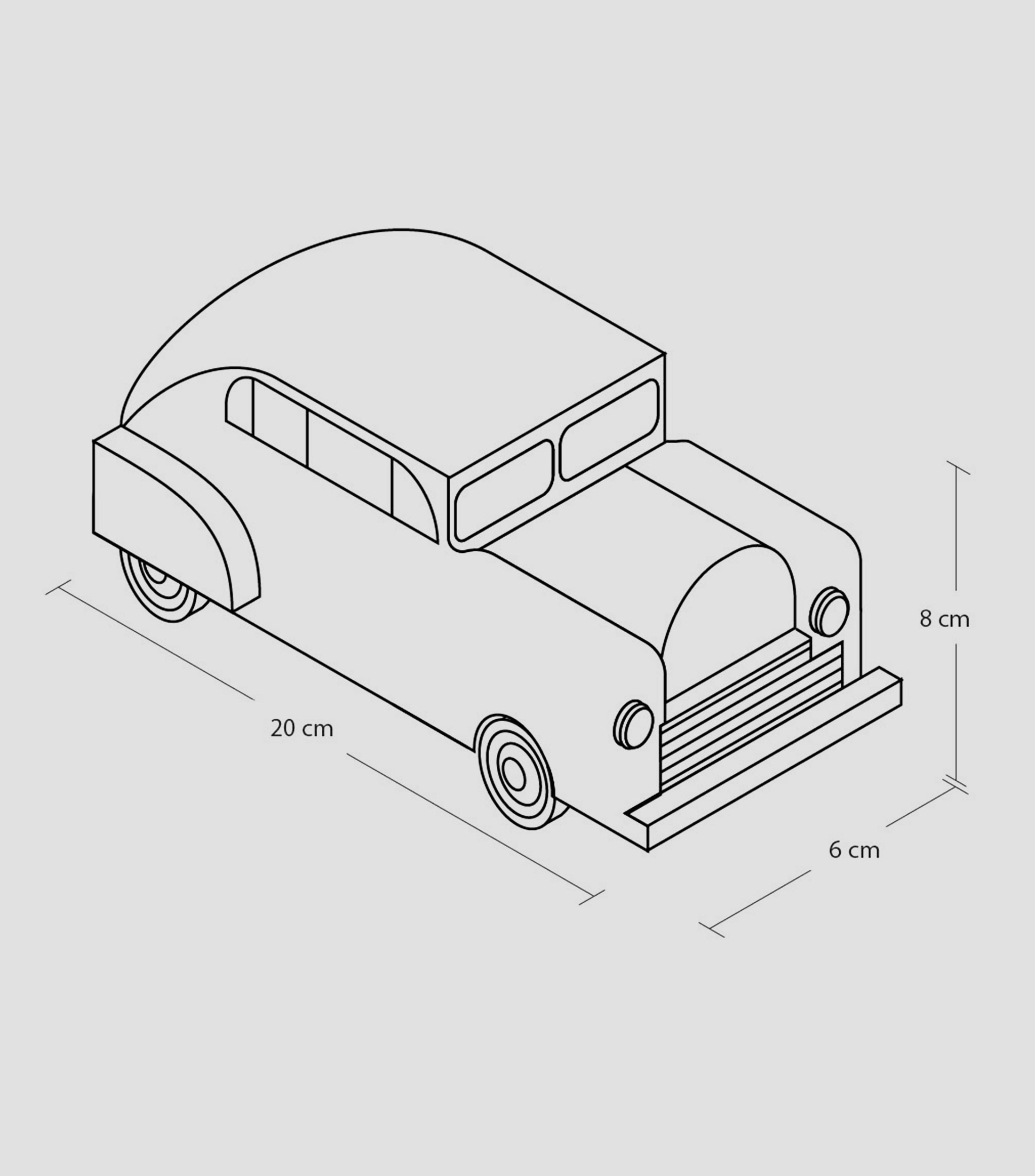 Figura Decorativa Auto
