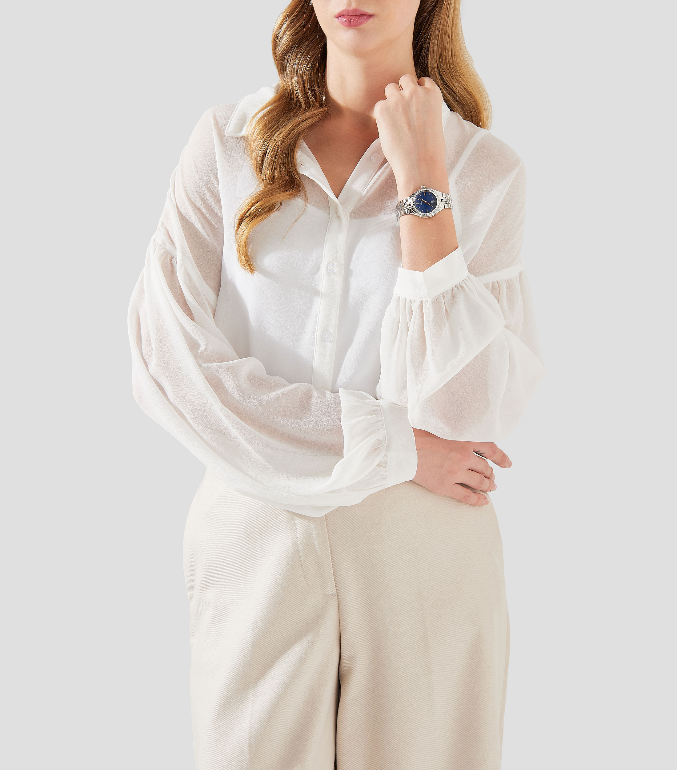 Reloj para Mujer Mademoiselle Casual, Plateado, Azul