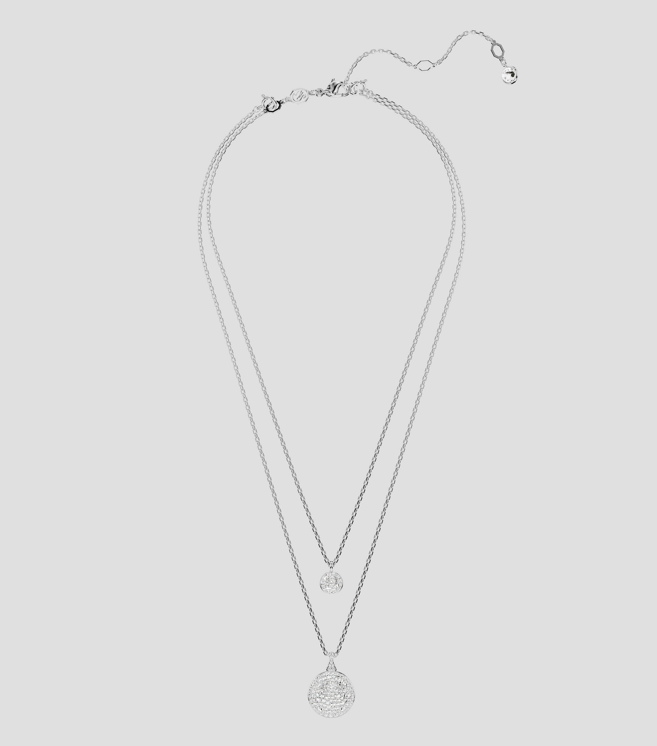 Dije en capas con collar Meteora Mujer