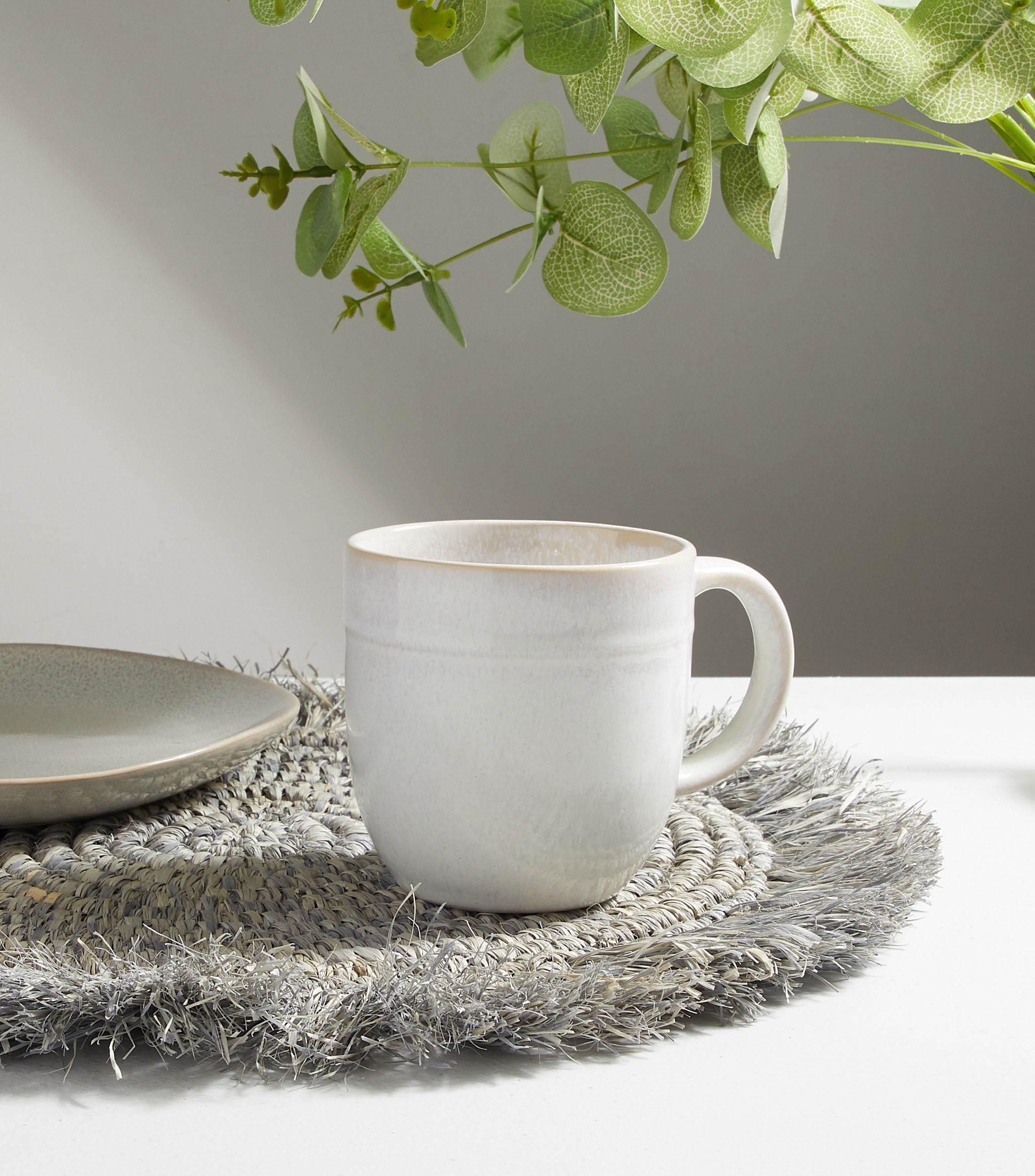 Set 4 Tazas Lorenz Blanco