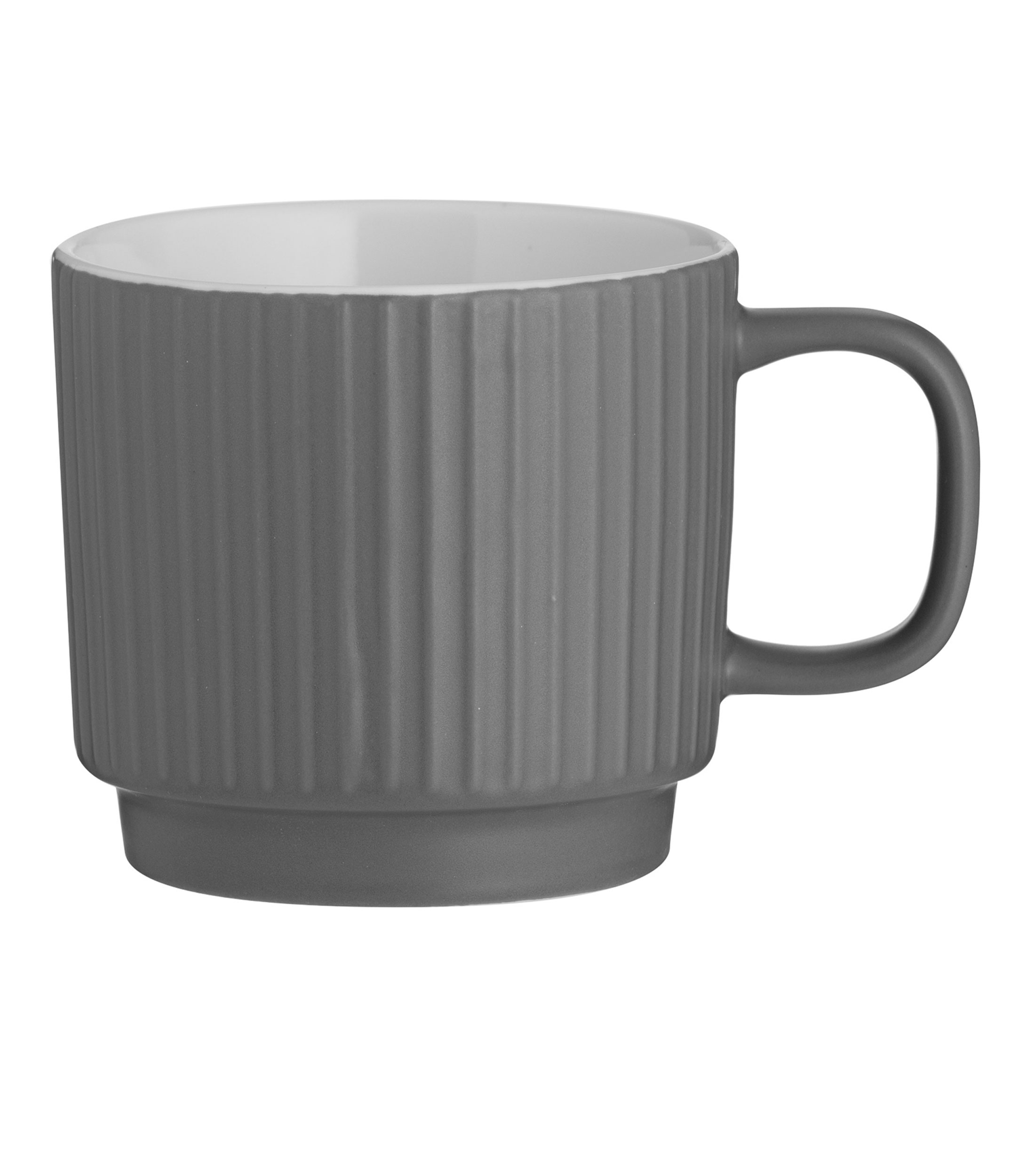 Tarro Porcelana Gris 355Ml