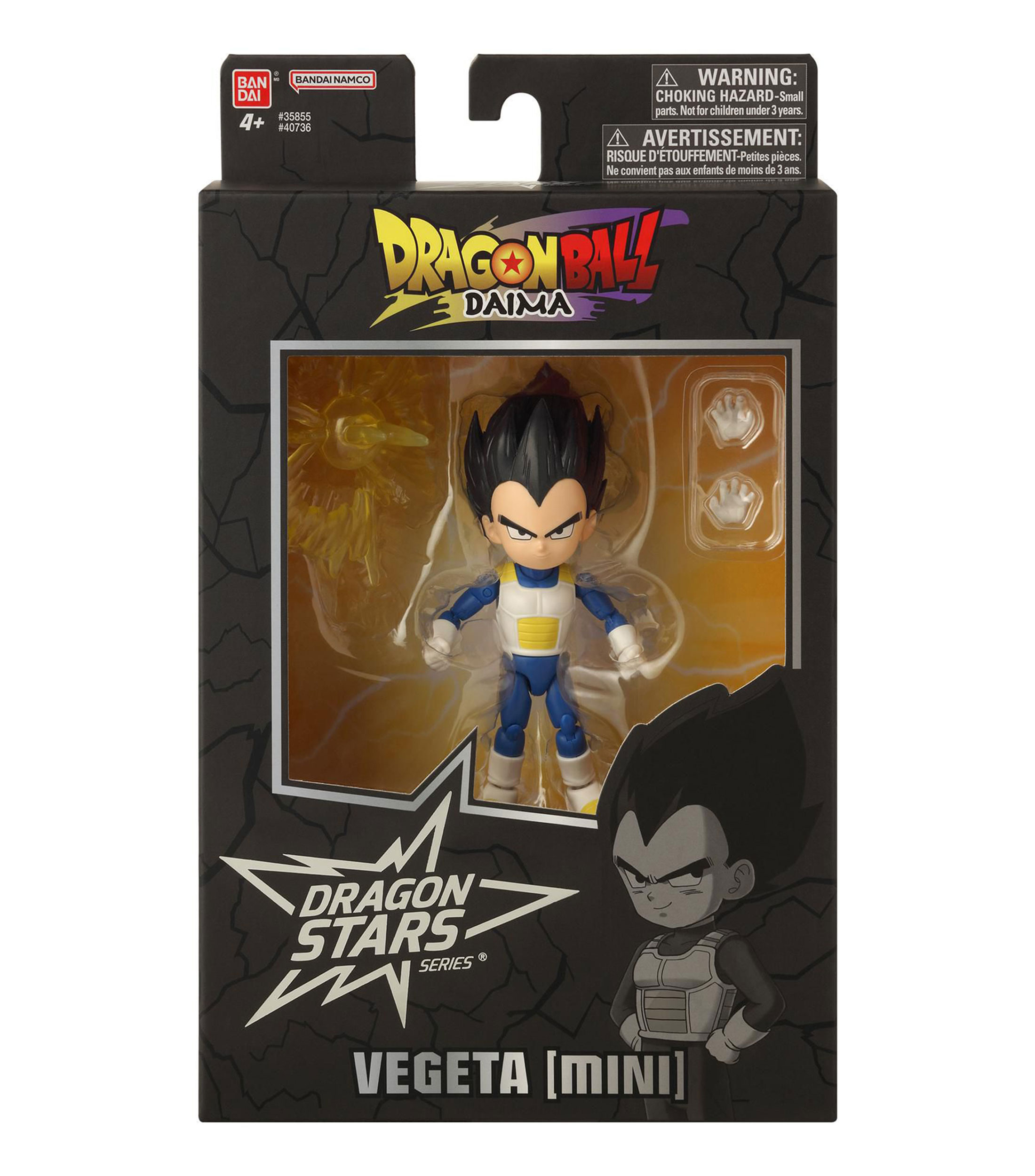 Figura de acción Vegeta Mini Dragon Stars