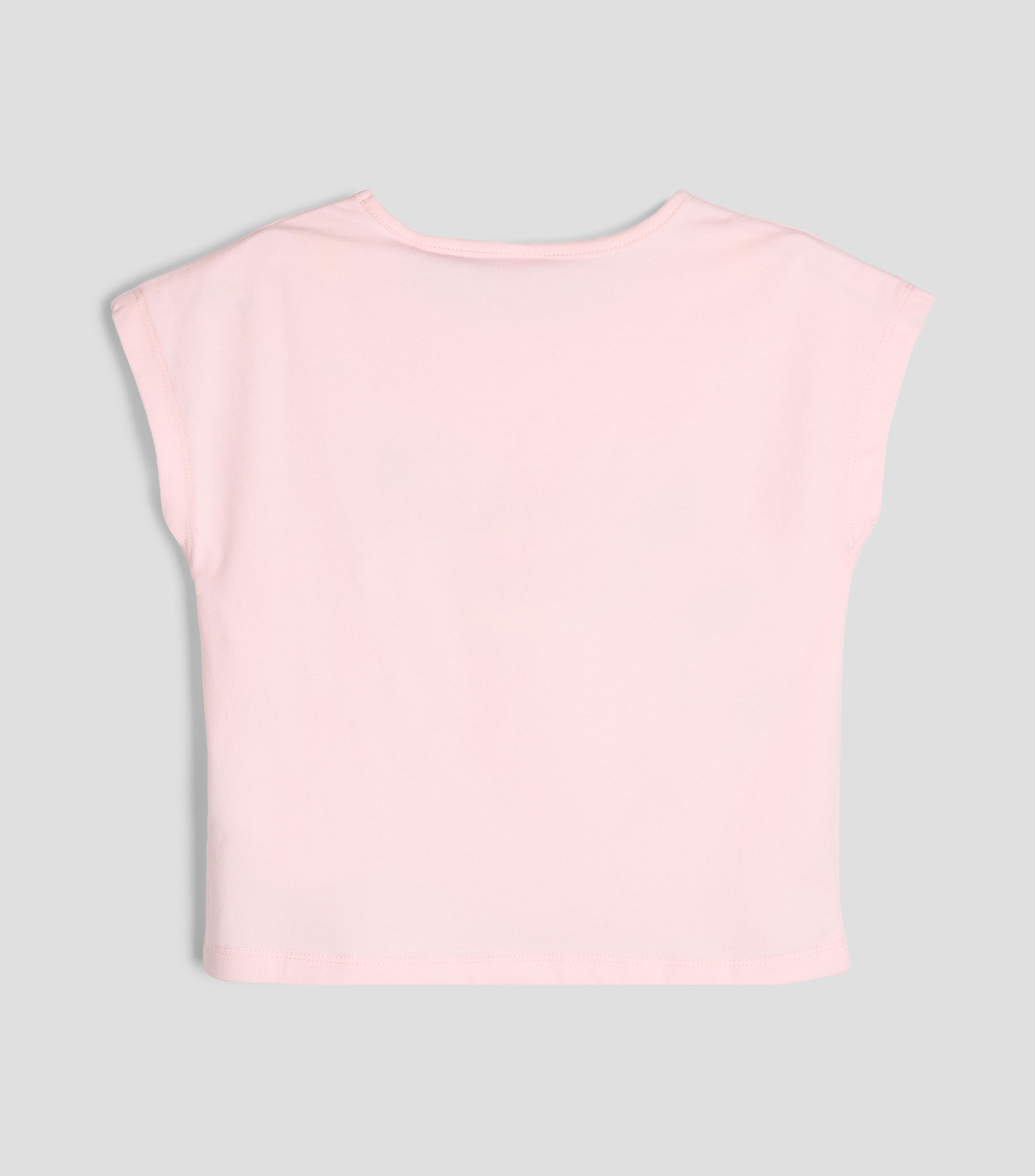 Playera cuello redondo sin mangas fantasía Niña