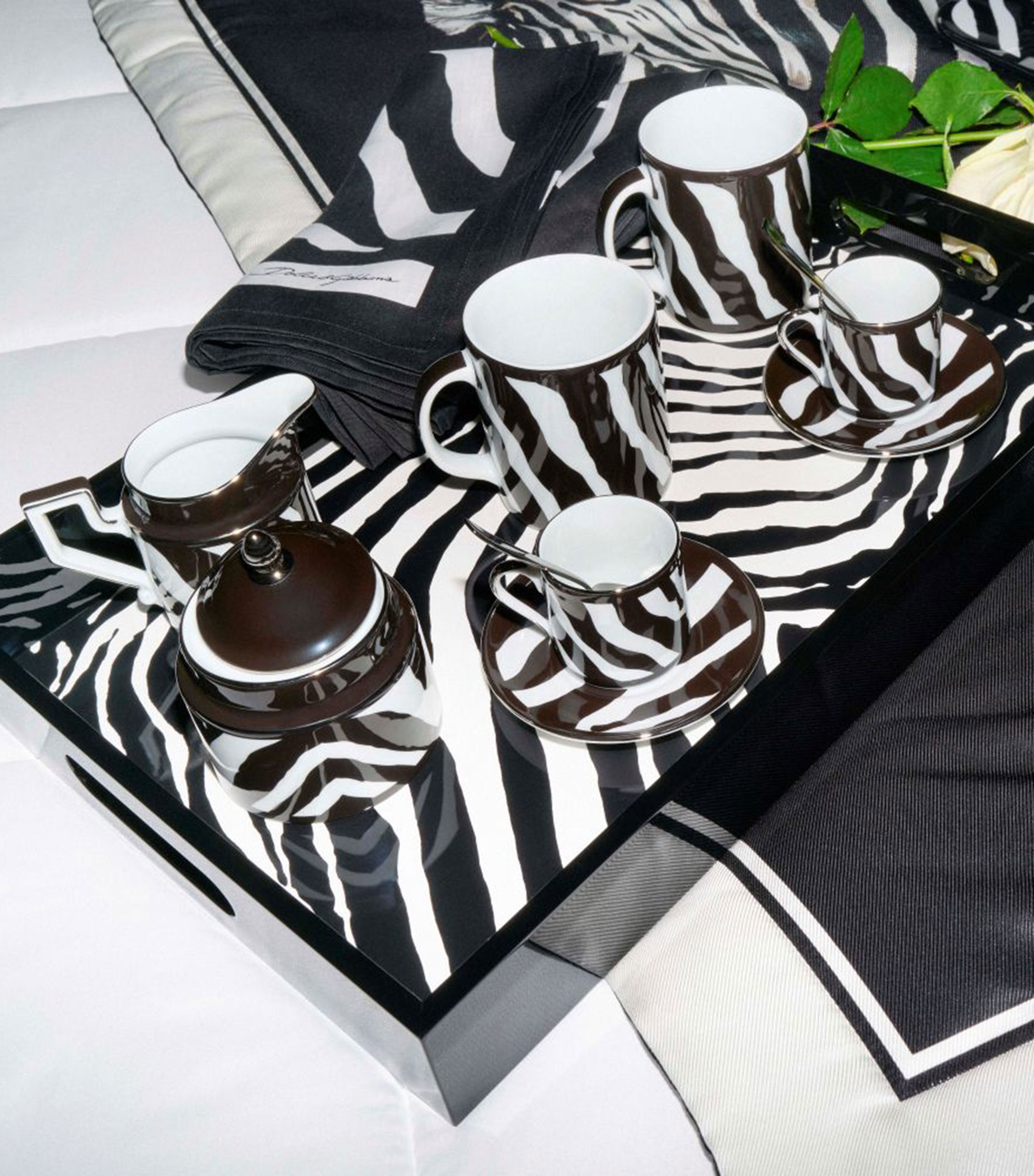 Charola Zebra de madera