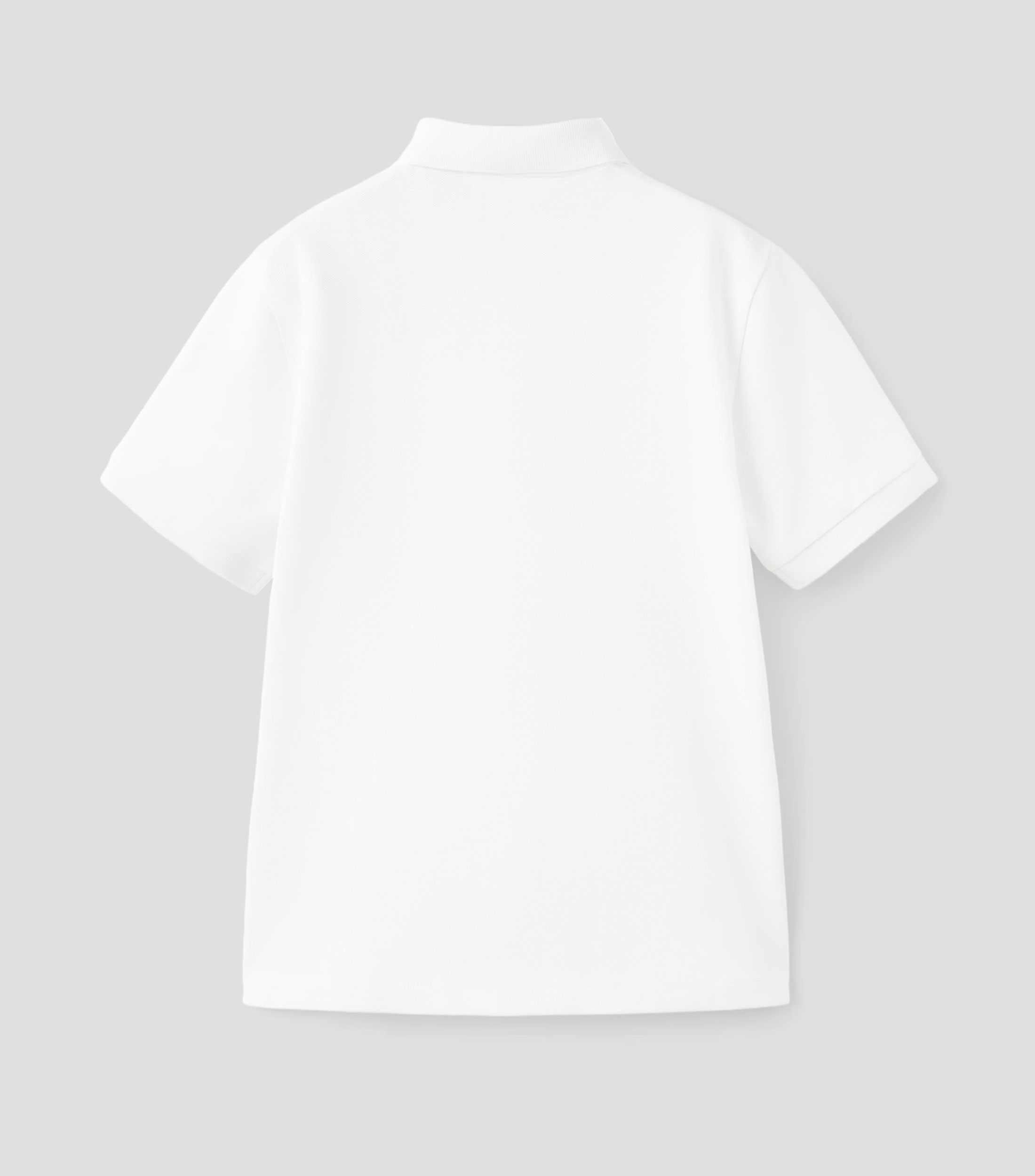 Playera tipo polo manga corta lisa Niño