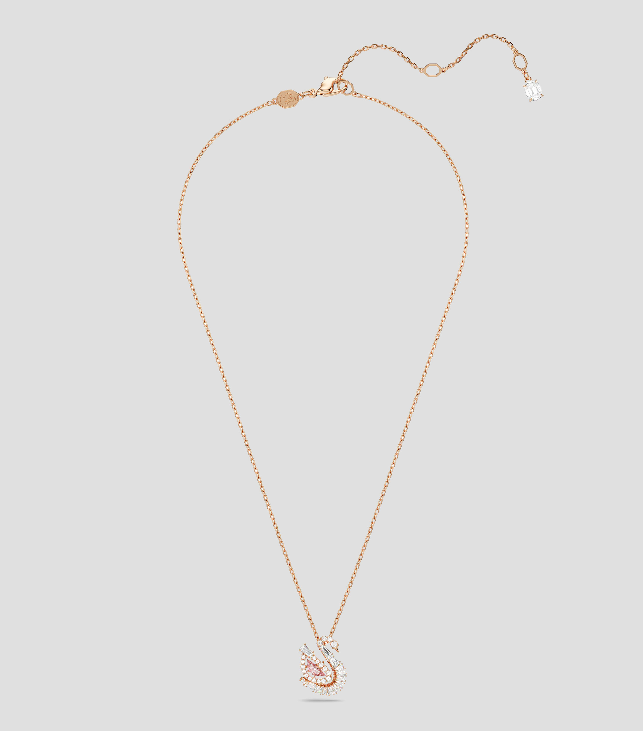Collar Cisne con piedras Unisex