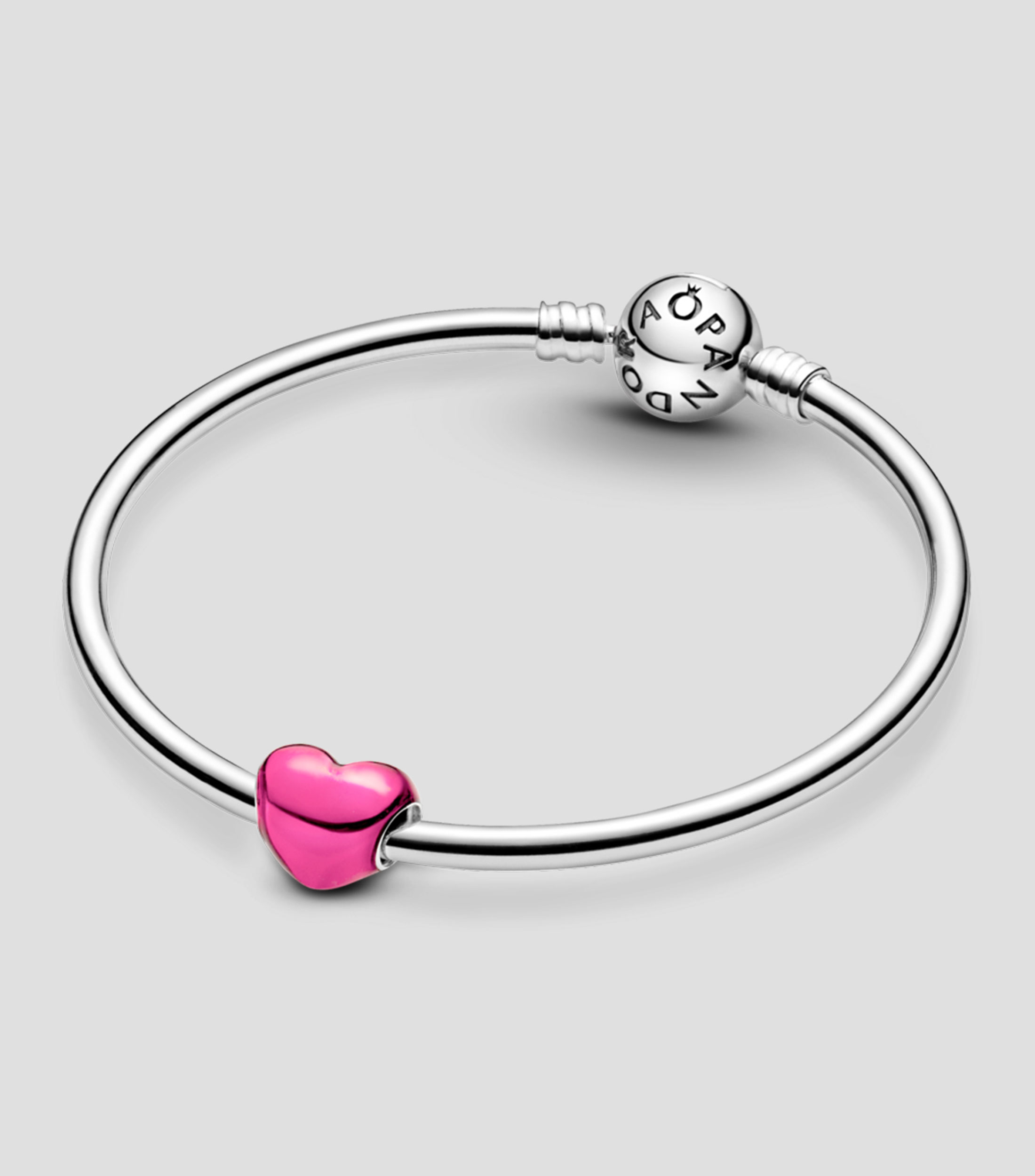 Charm en plata corazon Unisex