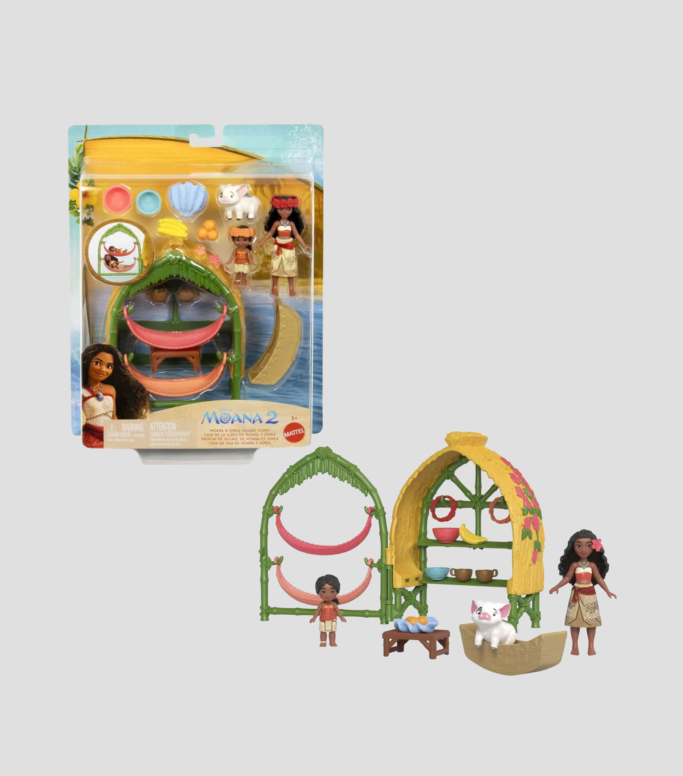 Casa de la aldea de Moana y Simea