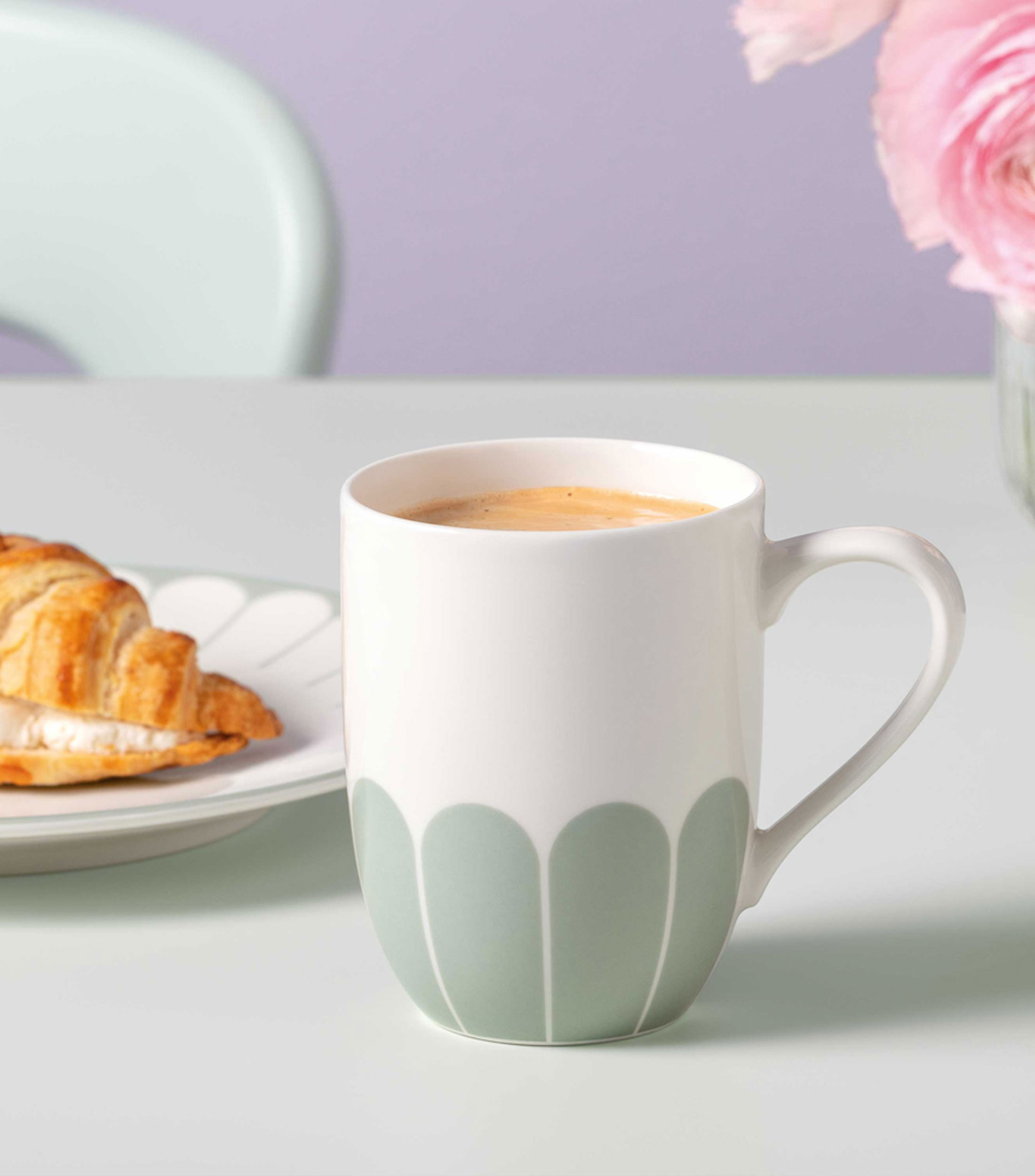 Taza Mug con Asa Fleur Bleu