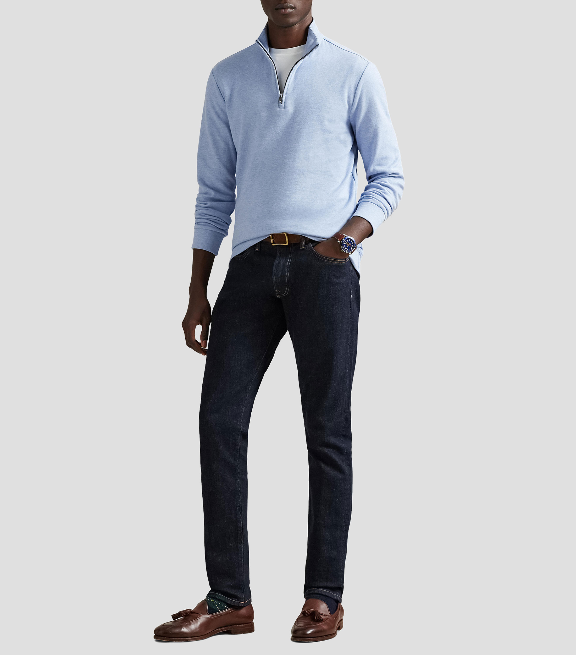 Suéter cuello alto Hombre