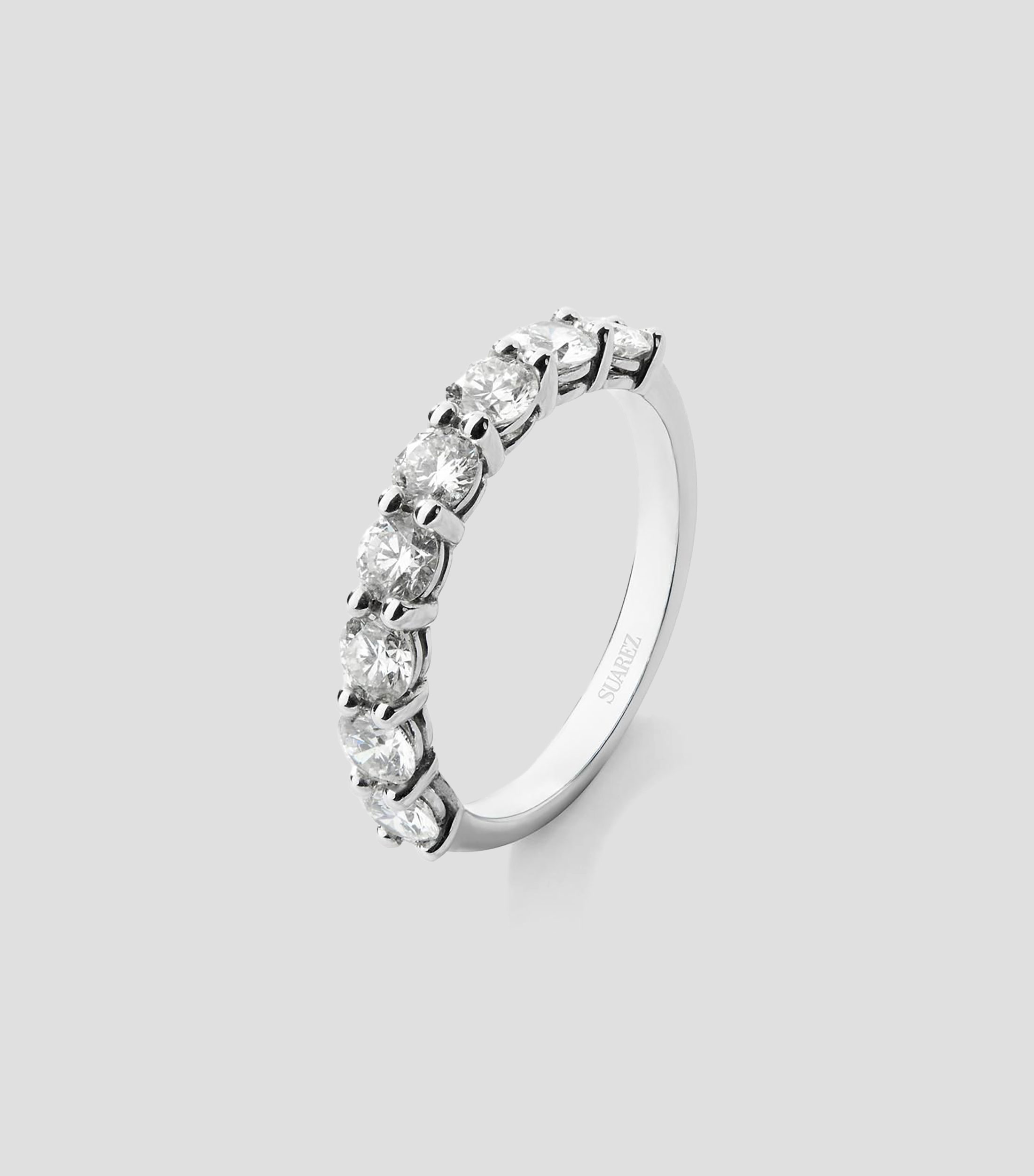 Anillo en Oro blanco de 18 Kilates Mujer
