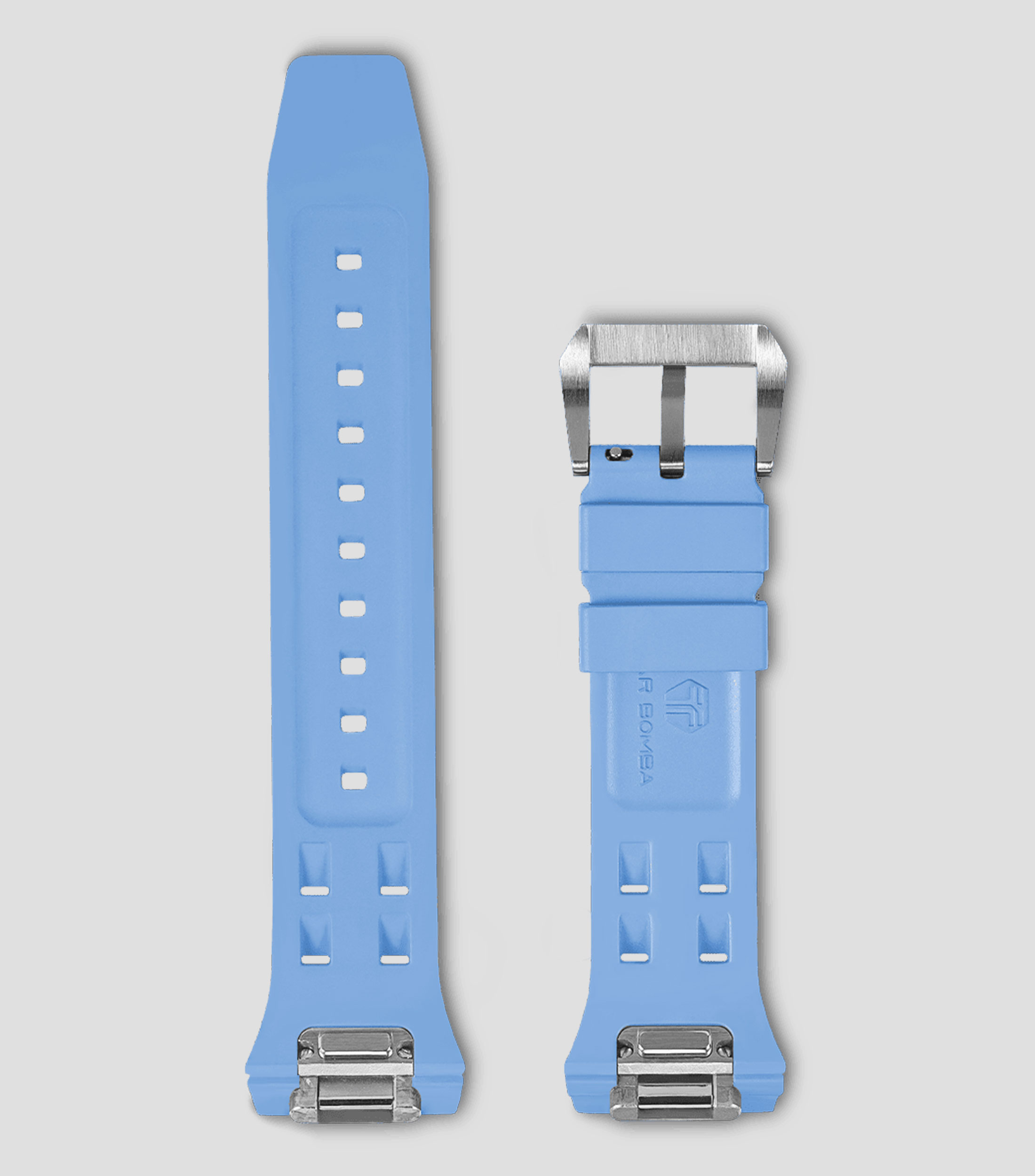 Extensible para reloj Atómica en caucho azul